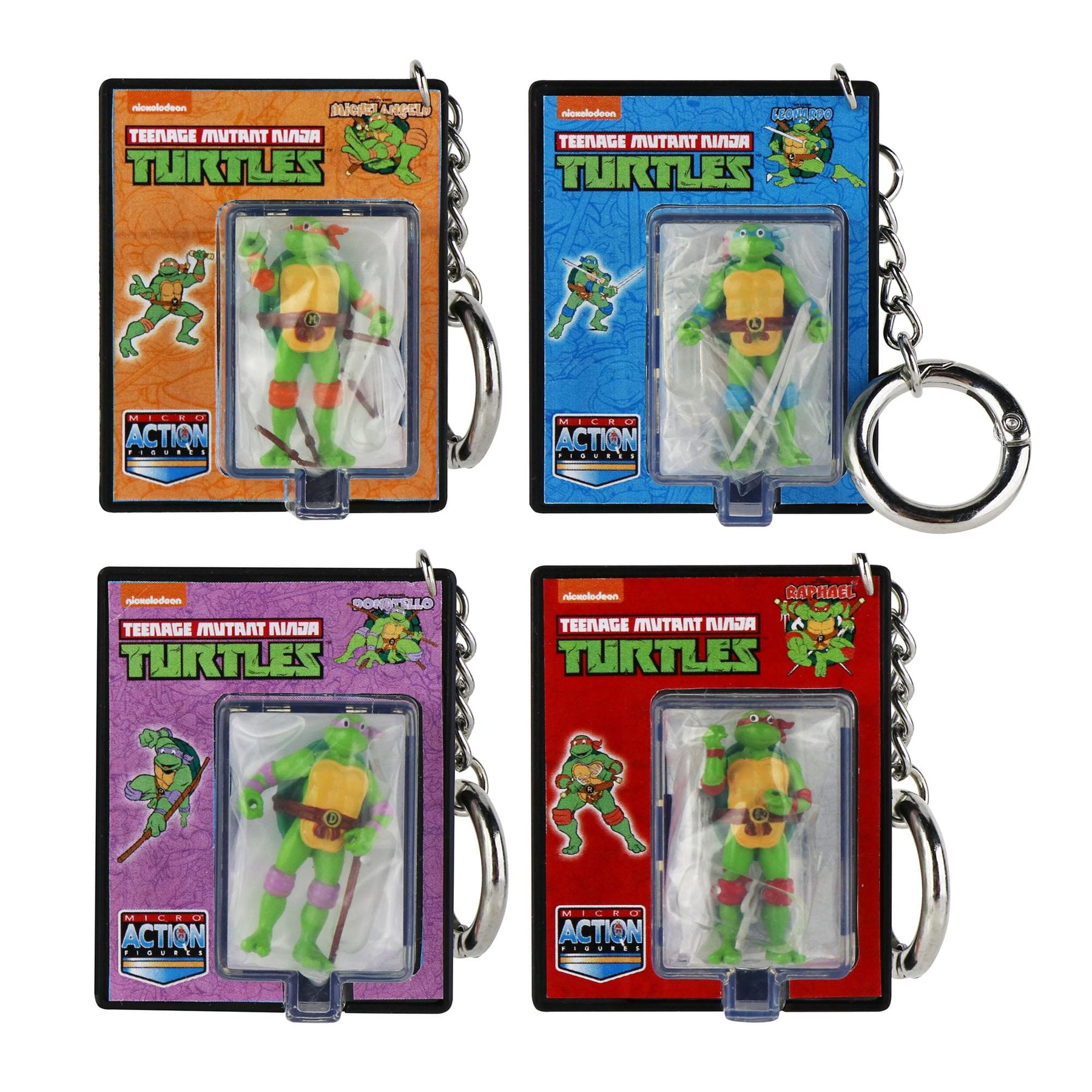 Worlds Smallest Teenage Mutant Ninja Turtles Micro Figure | One Random