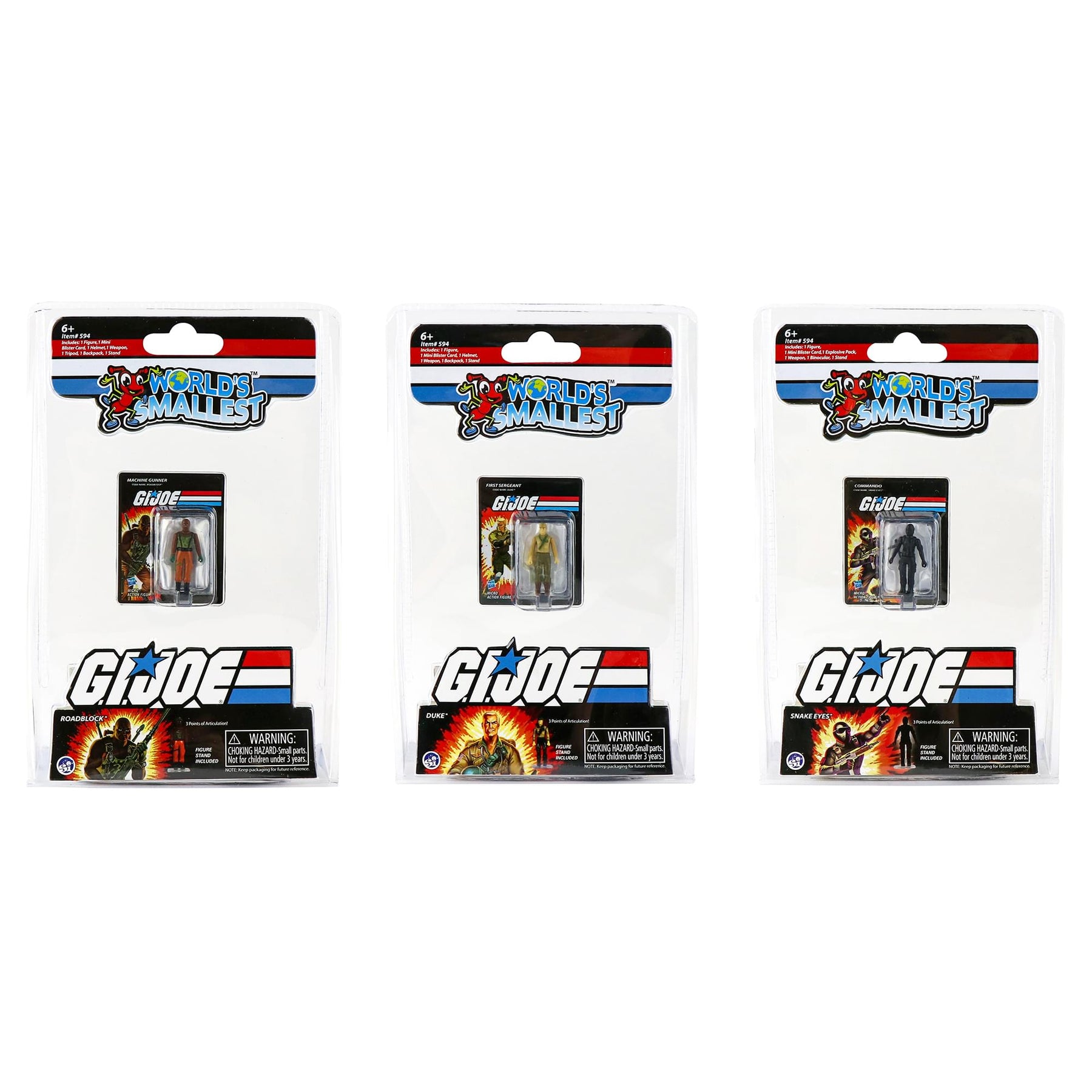Worlds Smallest GI Joe Vs Cobra Micro Figure | One Random