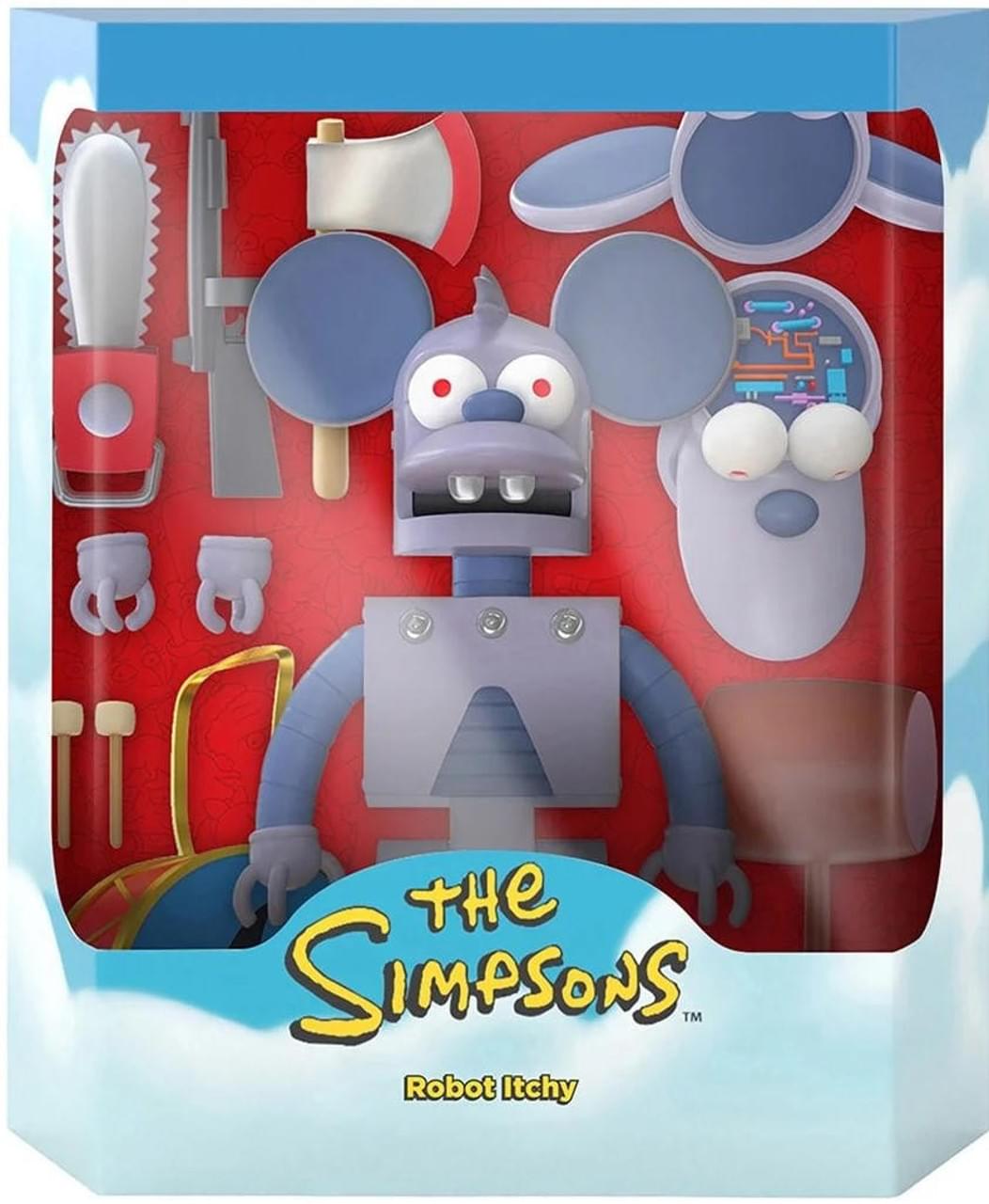 The Simpsons Ultimates Robot Itchy 7-Inch Action Figure