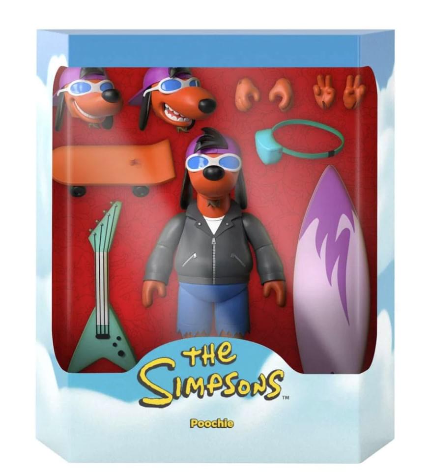 The Simpsons Ultimates Poochie 7-Inch Action Figure