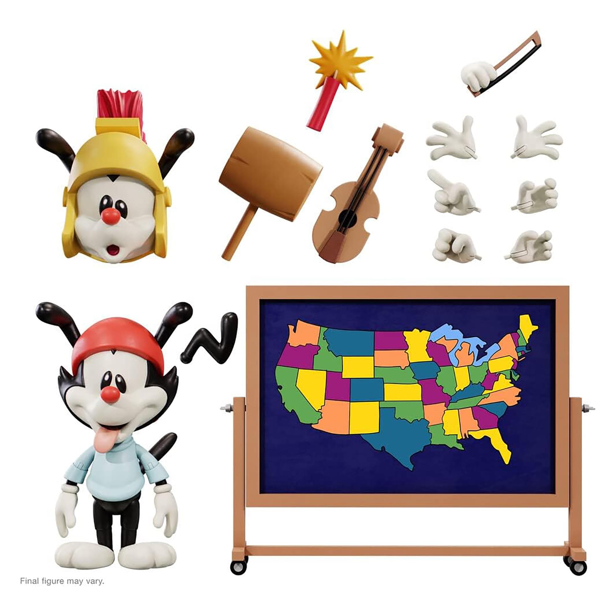 Animaniacs Wakko Warner 7-Inch Scale Figure Free Shipping