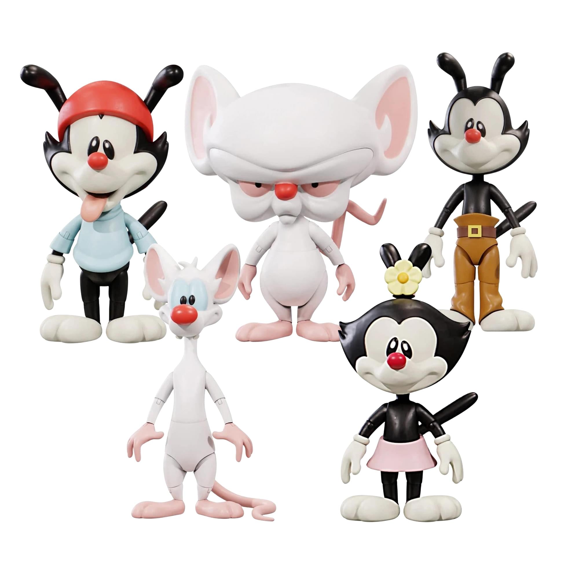 Animaniacs 7 Inch Scale Action Figure Set of 5 | Free Shipping