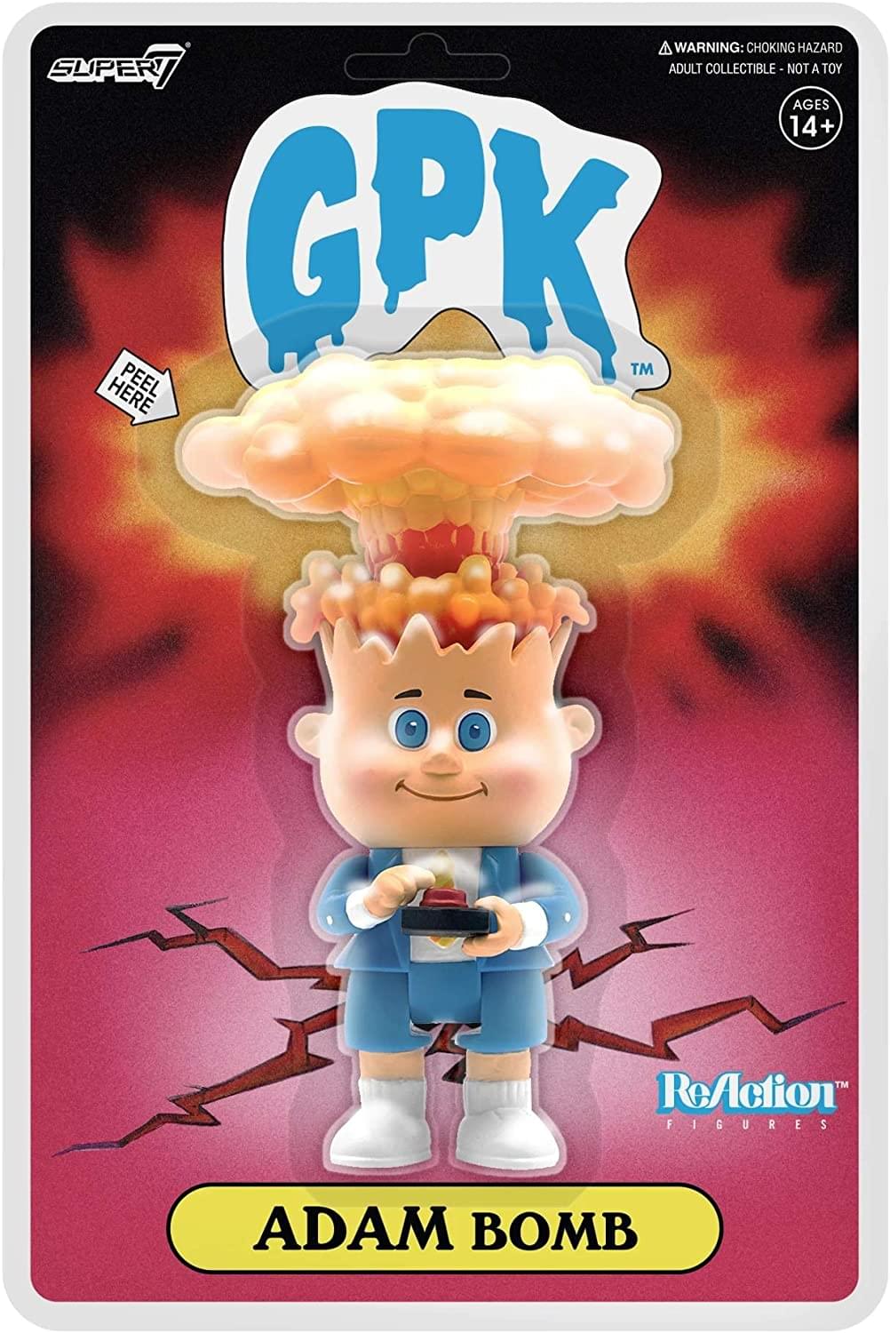 Garbage Pail Kids 3.75 Inch ReAction Figure | Adam Bomb