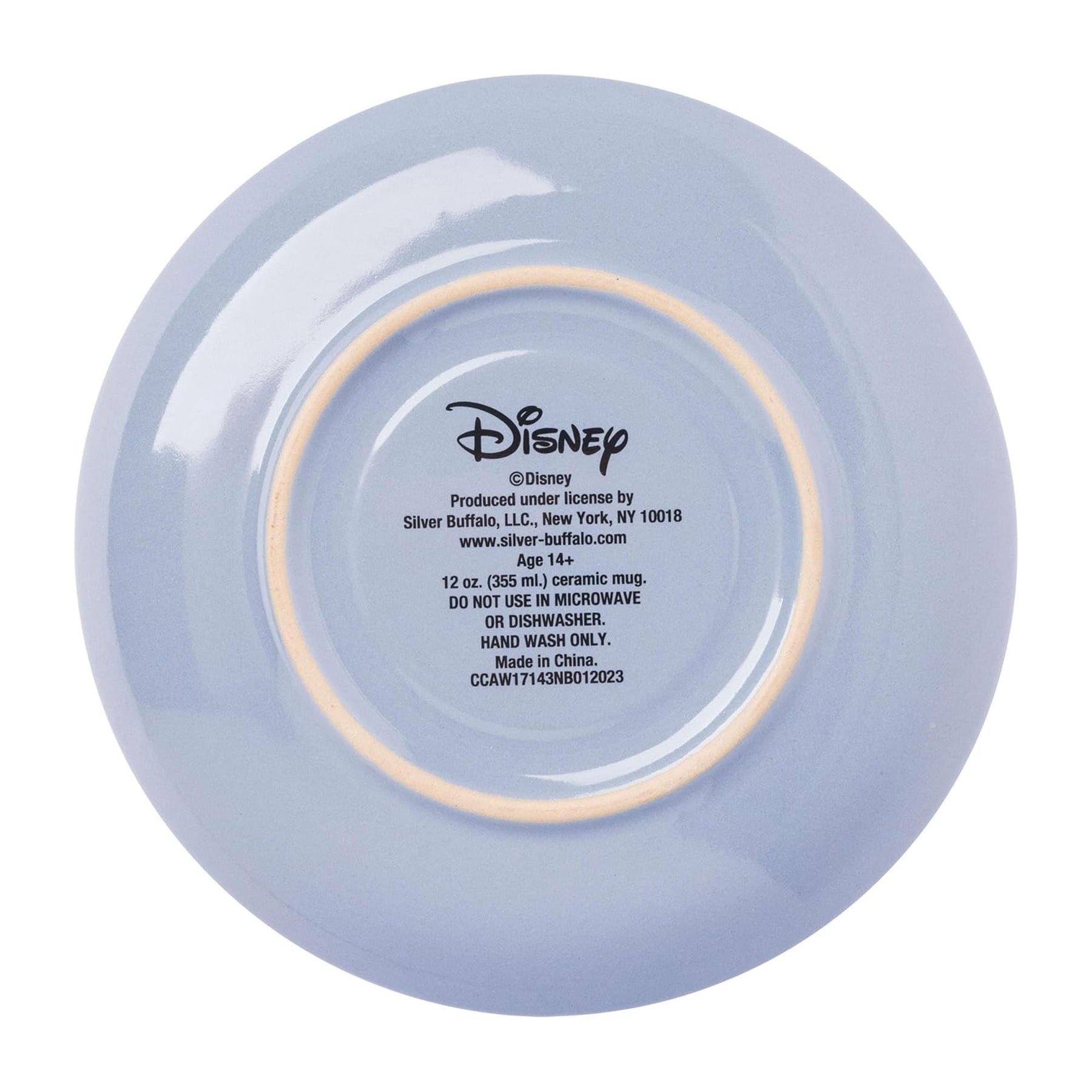 Disney Alice In Wonderland Mad Hatter Teacup and Saucer Set | Holds 12 Ounces