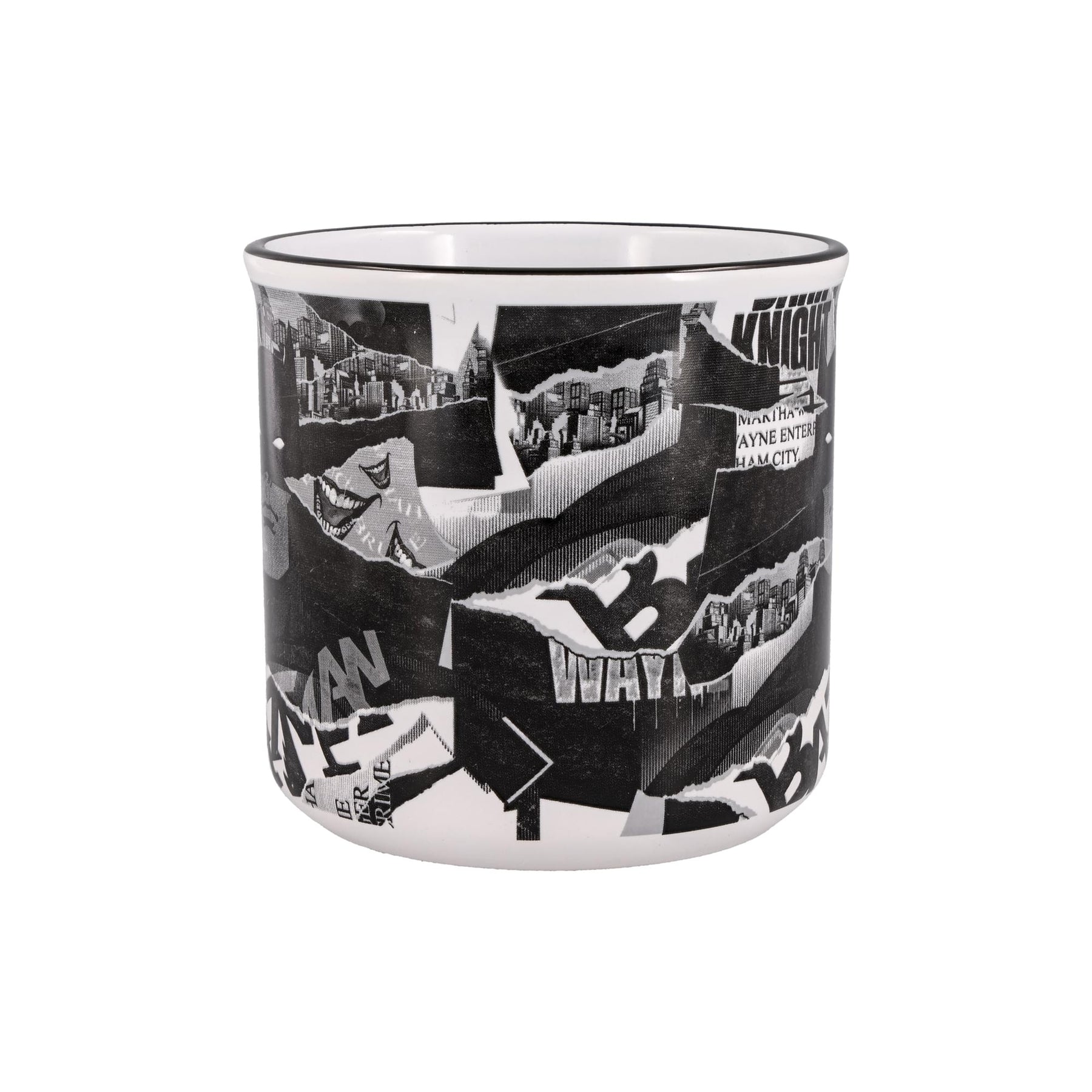 DC Comics Batman Collage Ceramic Camper Mug | Holds 20 Ounces