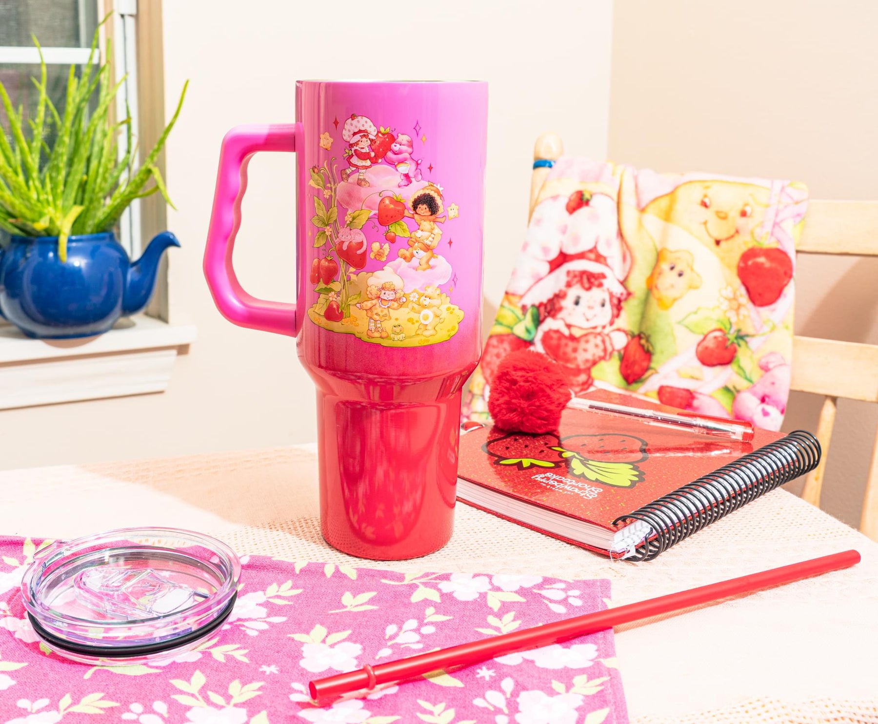 Care Bears x Strawberry Shortcake 40-Ounce Stainless Steel Tumbler