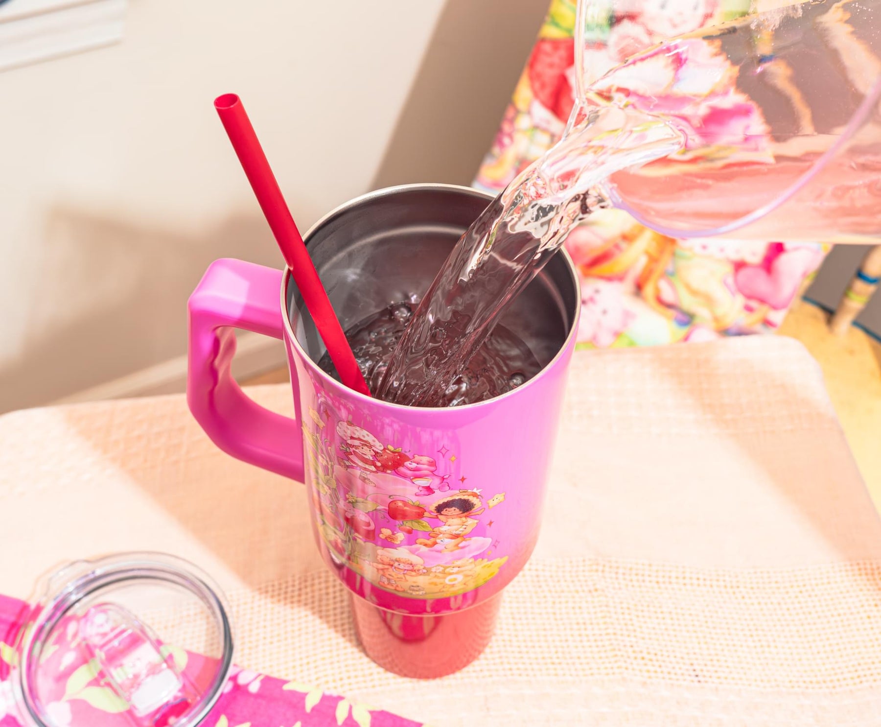 Care Bears x Strawberry Shortcake 40-Ounce Stainless Steel Tumbler