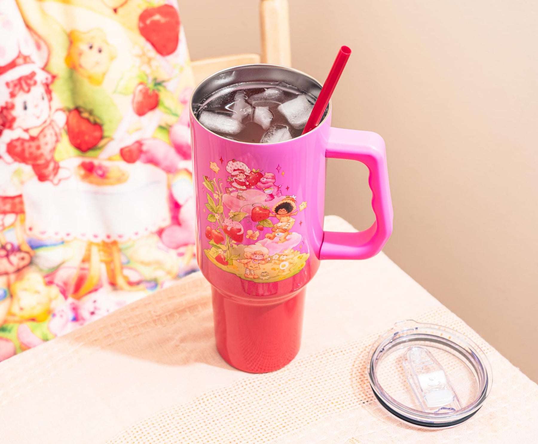 Care Bears x Strawberry Shortcake 40-Ounce Stainless Steel Tumbler