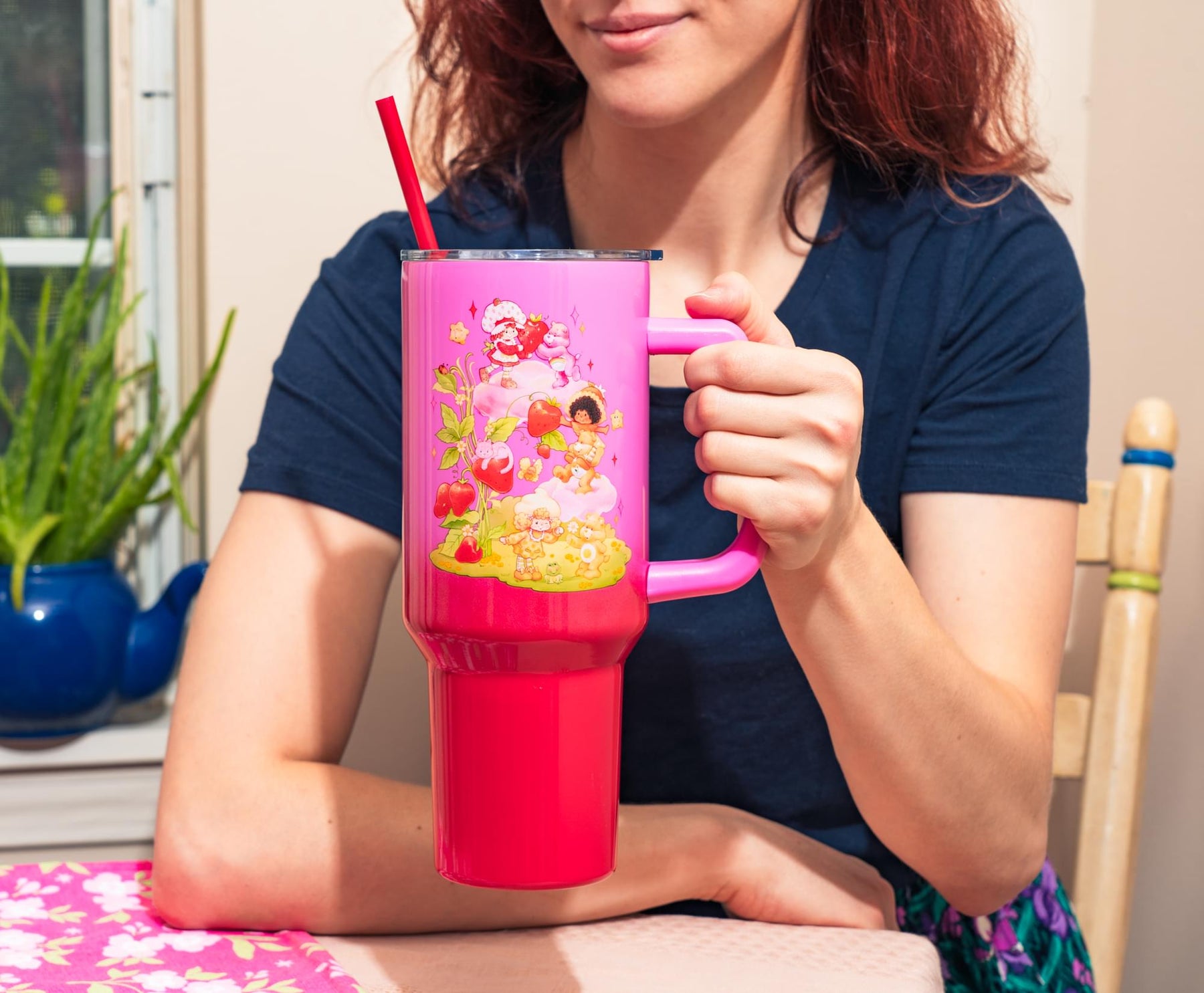 Care Bears x Strawberry Shortcake 40-Ounce Stainless Steel Tumbler