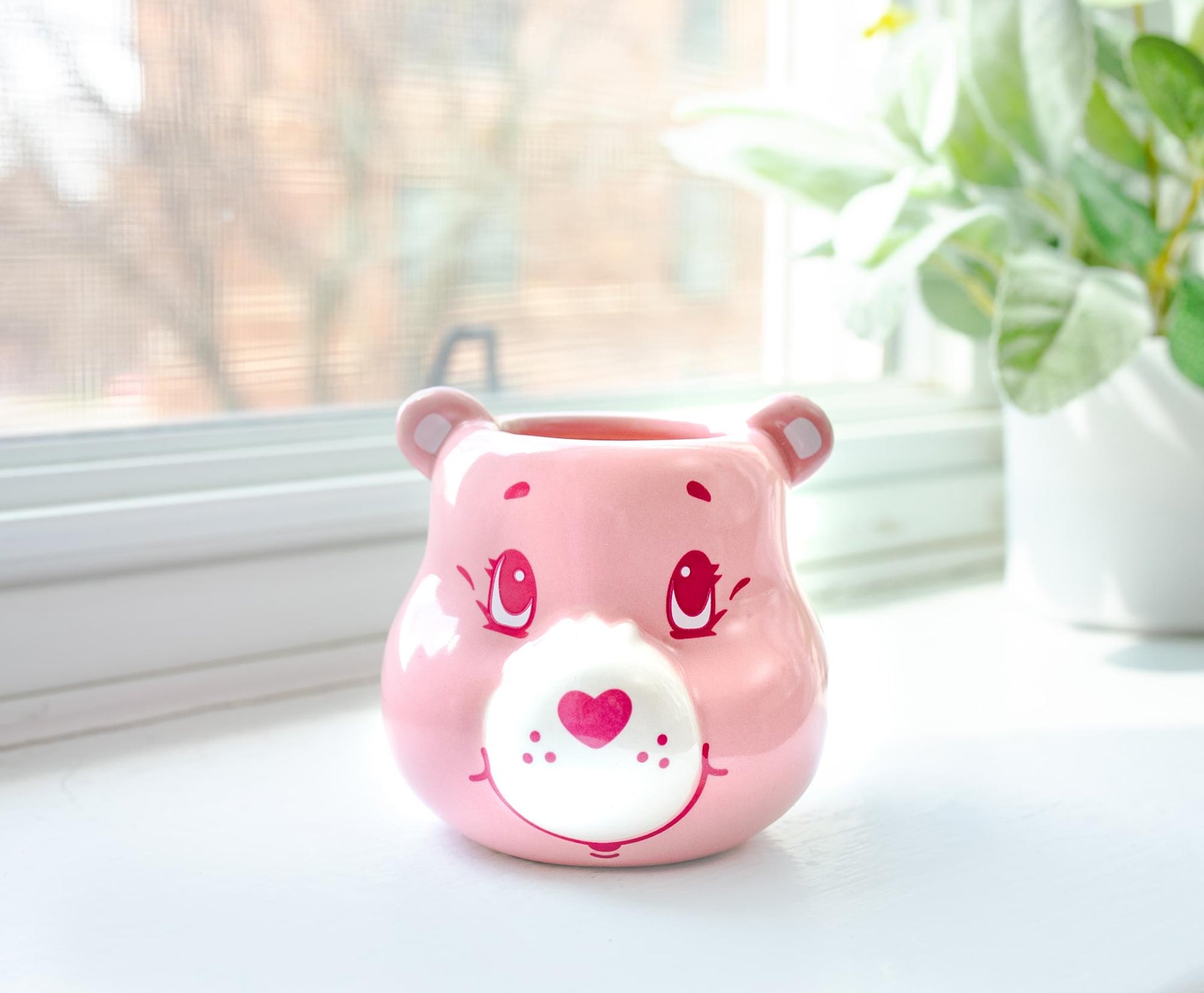 Care Bears Cheer Bear Sculpted Ceramic Mini Mug | Holds 3 Ounces