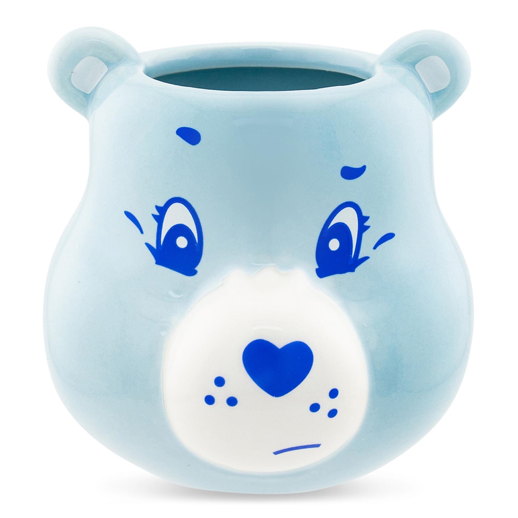 Care Bears Grumpy Bear Sculpted Ceramic Mini Mug | Holds 3 Ounces