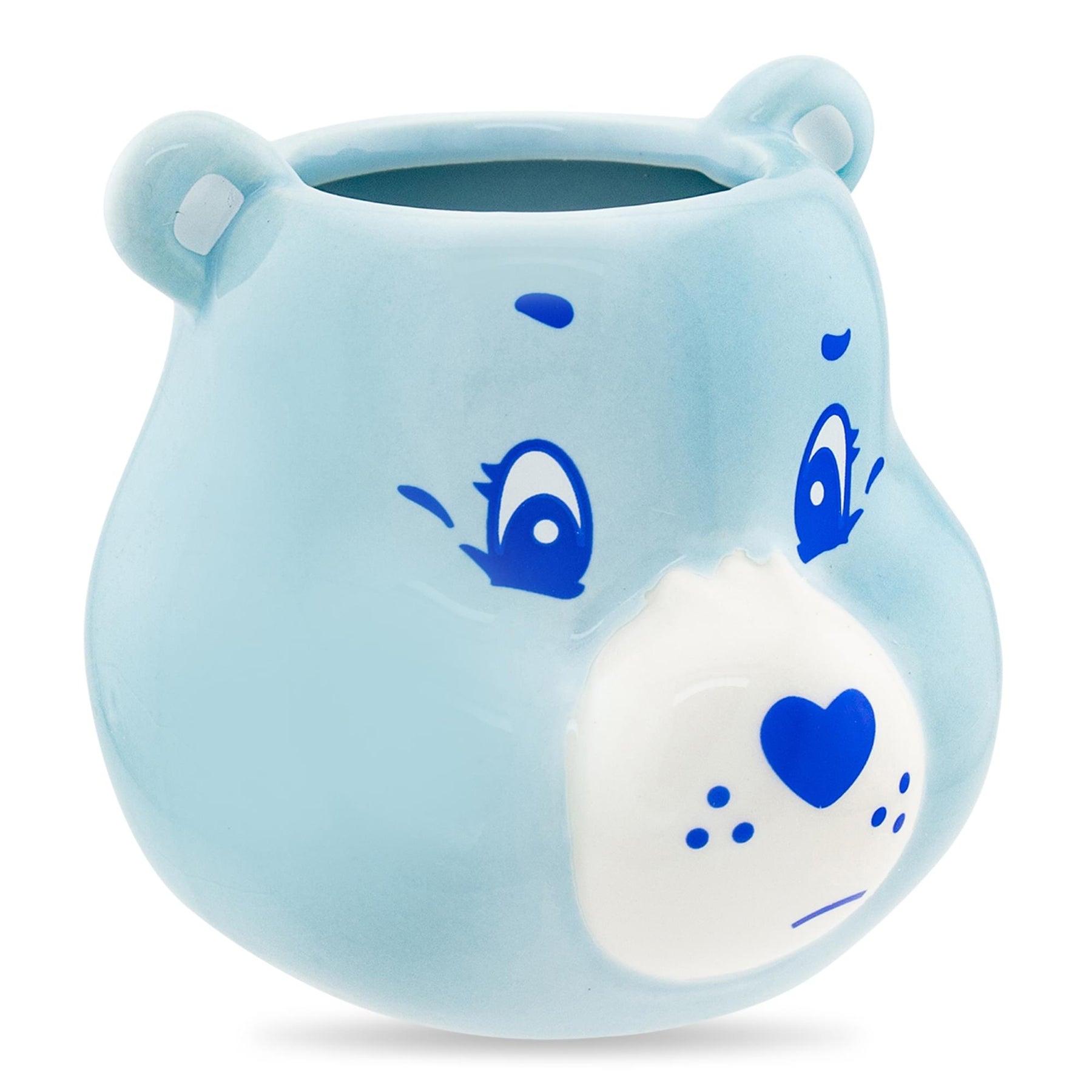 Care Bears Grumpy Bear Sculpted Ceramic Mini Mug | Holds 3 Ounces