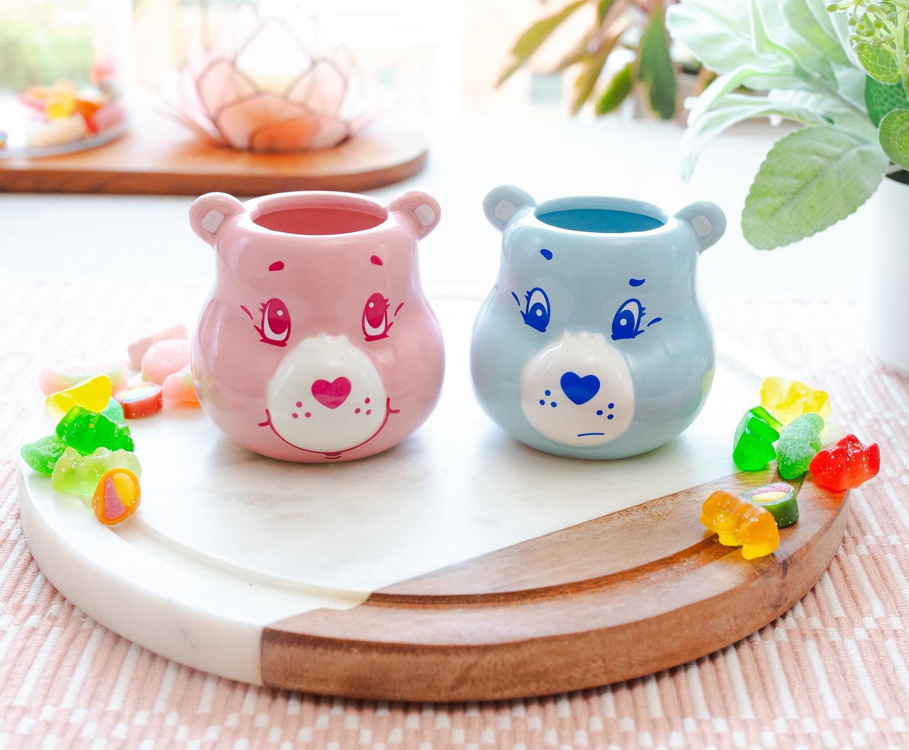 Care Bears Grumpy Bear Sculpted Ceramic Mini Mug | Holds 3 Ounces