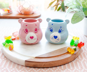 Care Bears Grumpy Bear Sculpted Ceramic Mini Mug | Holds 3 Ounces