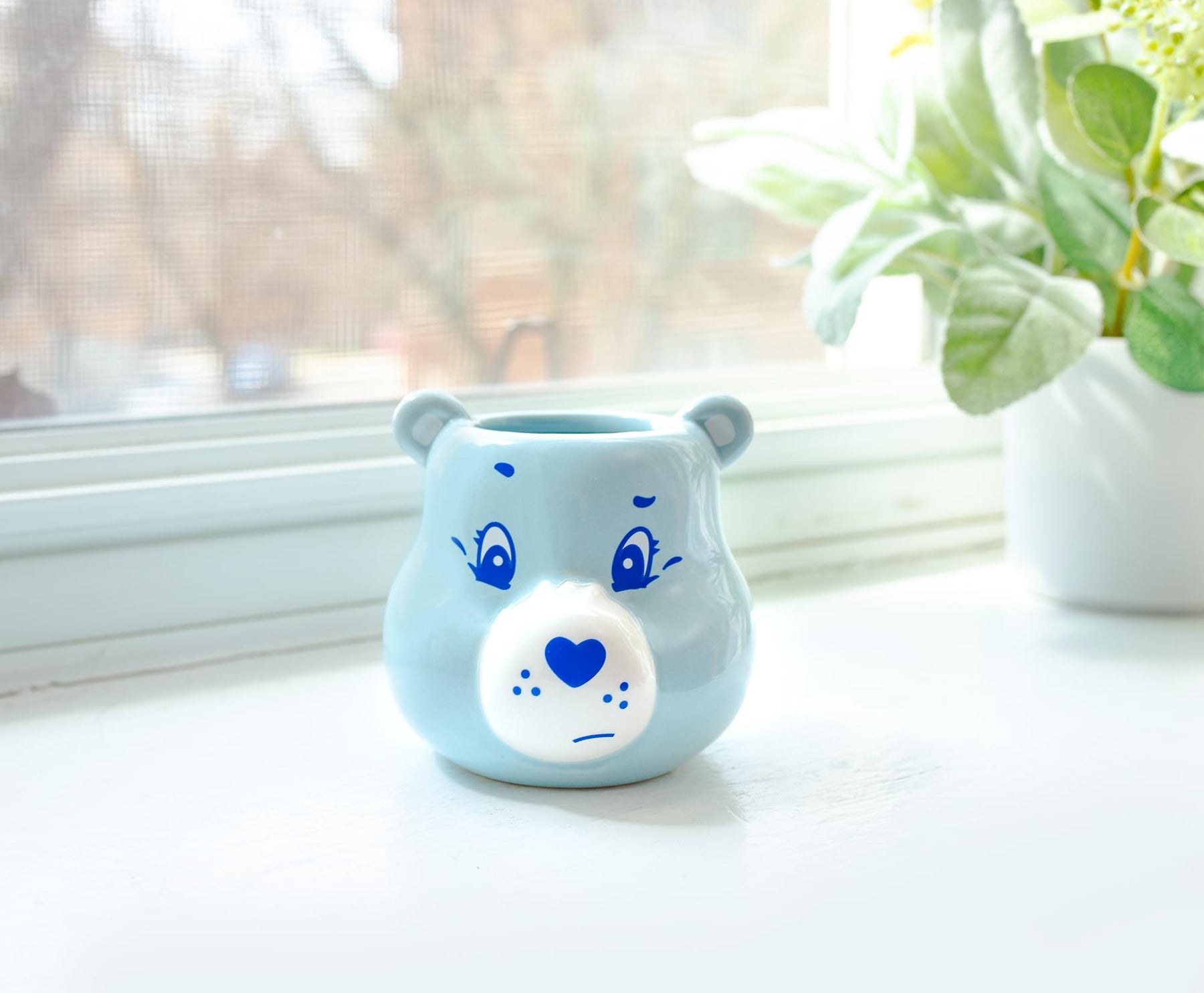 Care Bears Grumpy Bear Sculpted Ceramic Mini Mug | Holds 3 Ounces