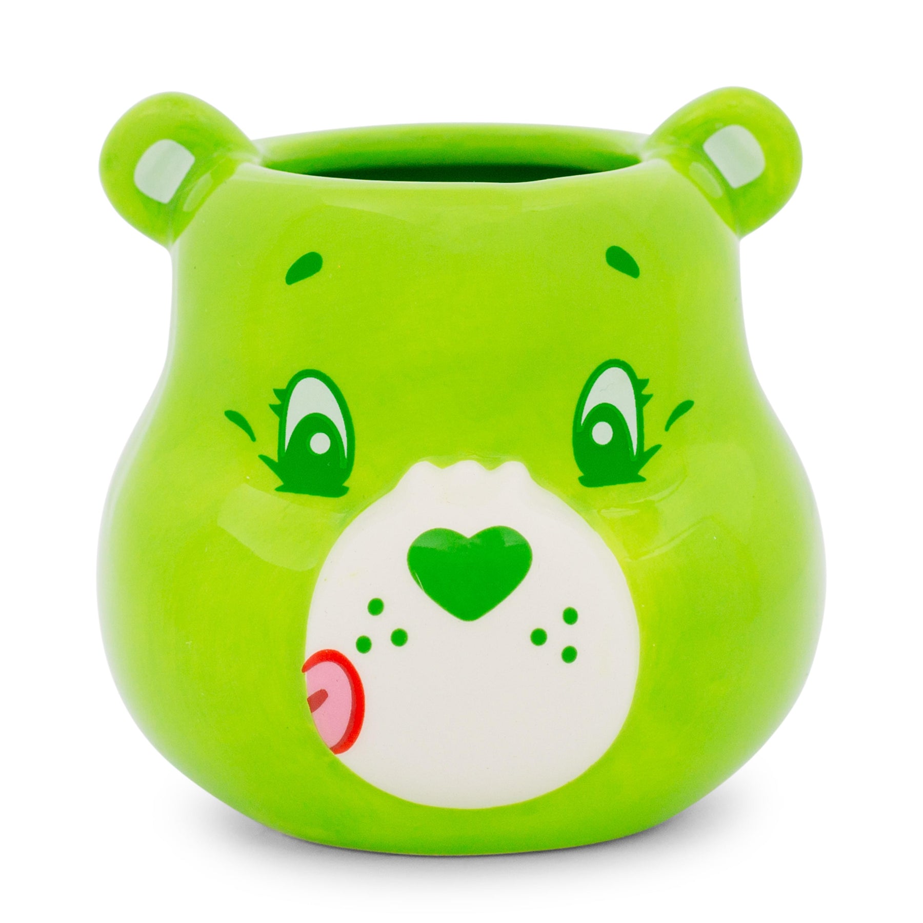 Care Bears Good Luck Bear Sculpted Ceramic Mini Mug | Holds 3 Ounces