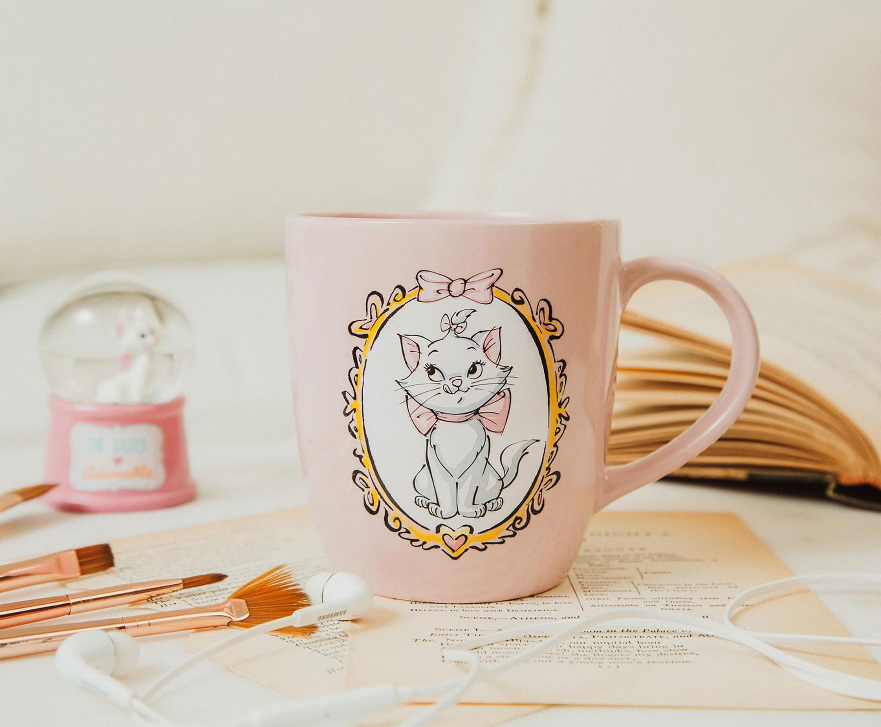 Disney The Aristocats Marie Purrfect Frame Ceramic Mug | Holds 18 Ounces