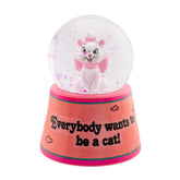 Disney Aristocats Marie "Everybody Wants To Be A Cat" Mini Light-Up Snow Globe