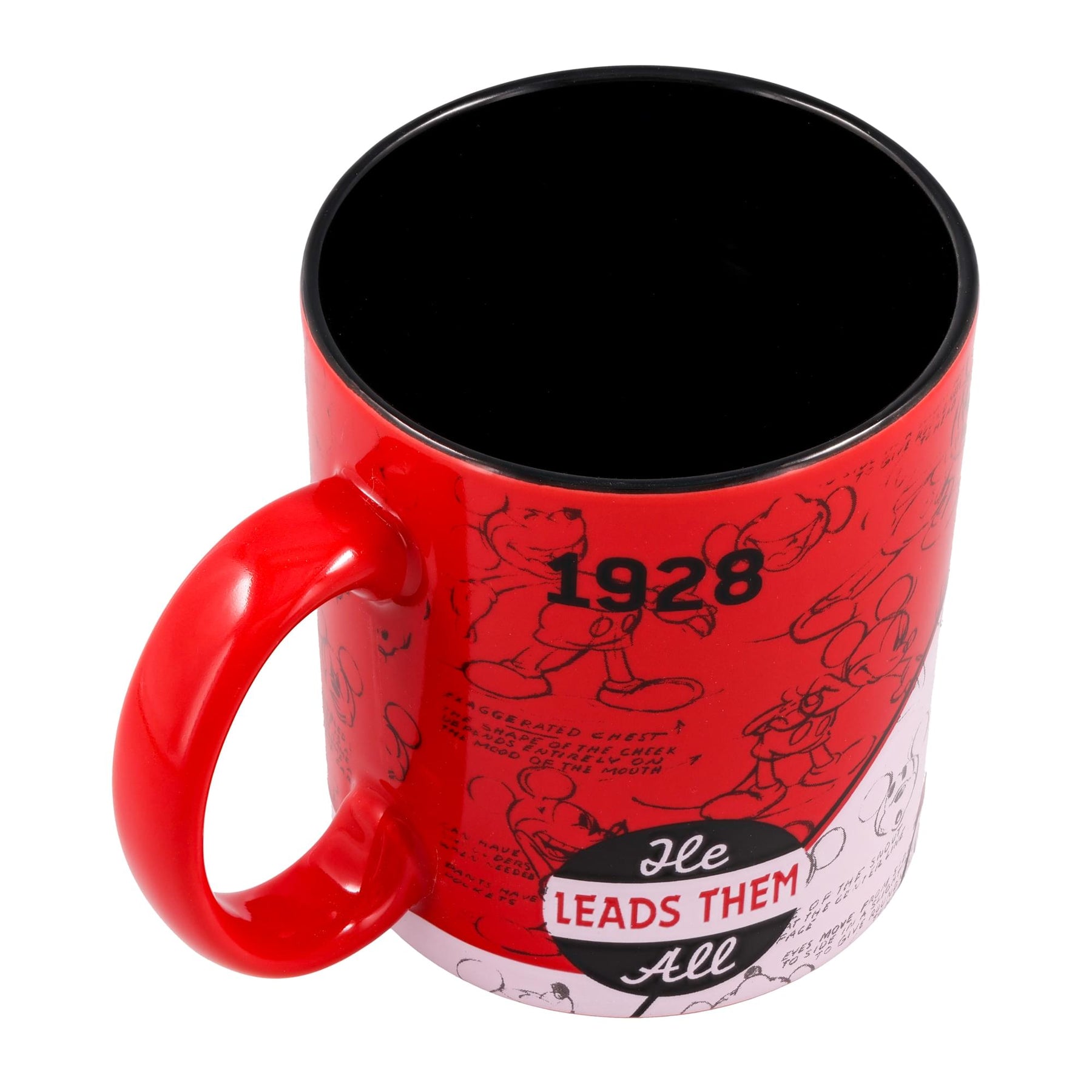 Disney 1928 Vintage Mickey Mouse Ceramic Mug | Holds 20 Ounces