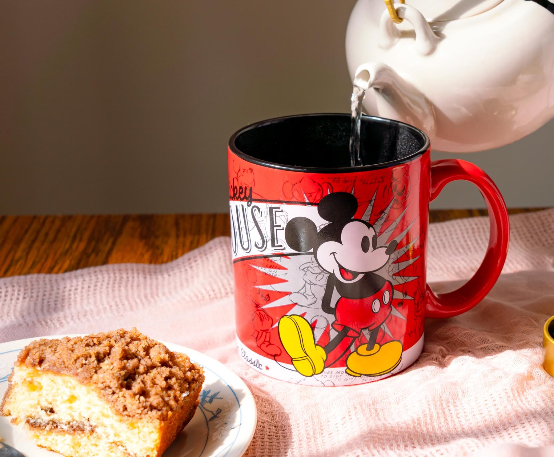 Disney 1928 Vintage Mickey Mouse Ceramic Mug | Holds 20 Ounces