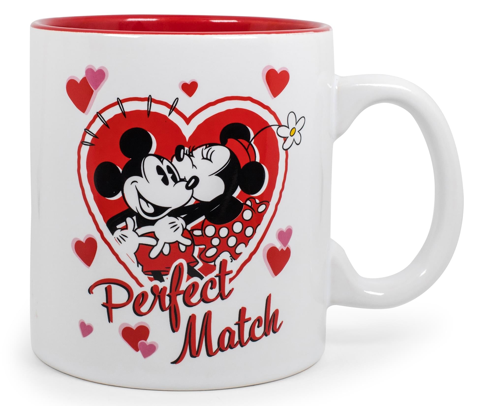 Mickey and Minnie Perfect Match 20oz Jumbo Ceramic Mug | Free Shipping