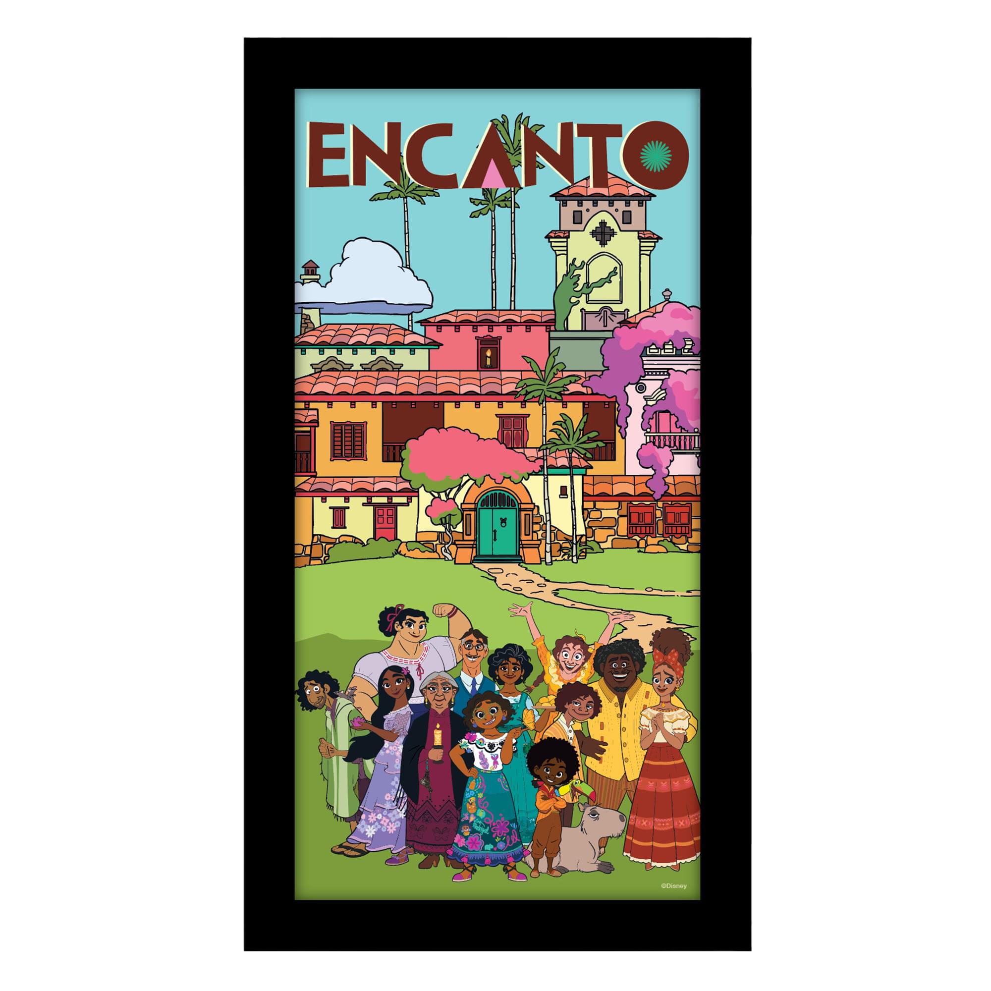 Disney Encanto Group 10 x 18 Inch Wall Art | Free Shipping