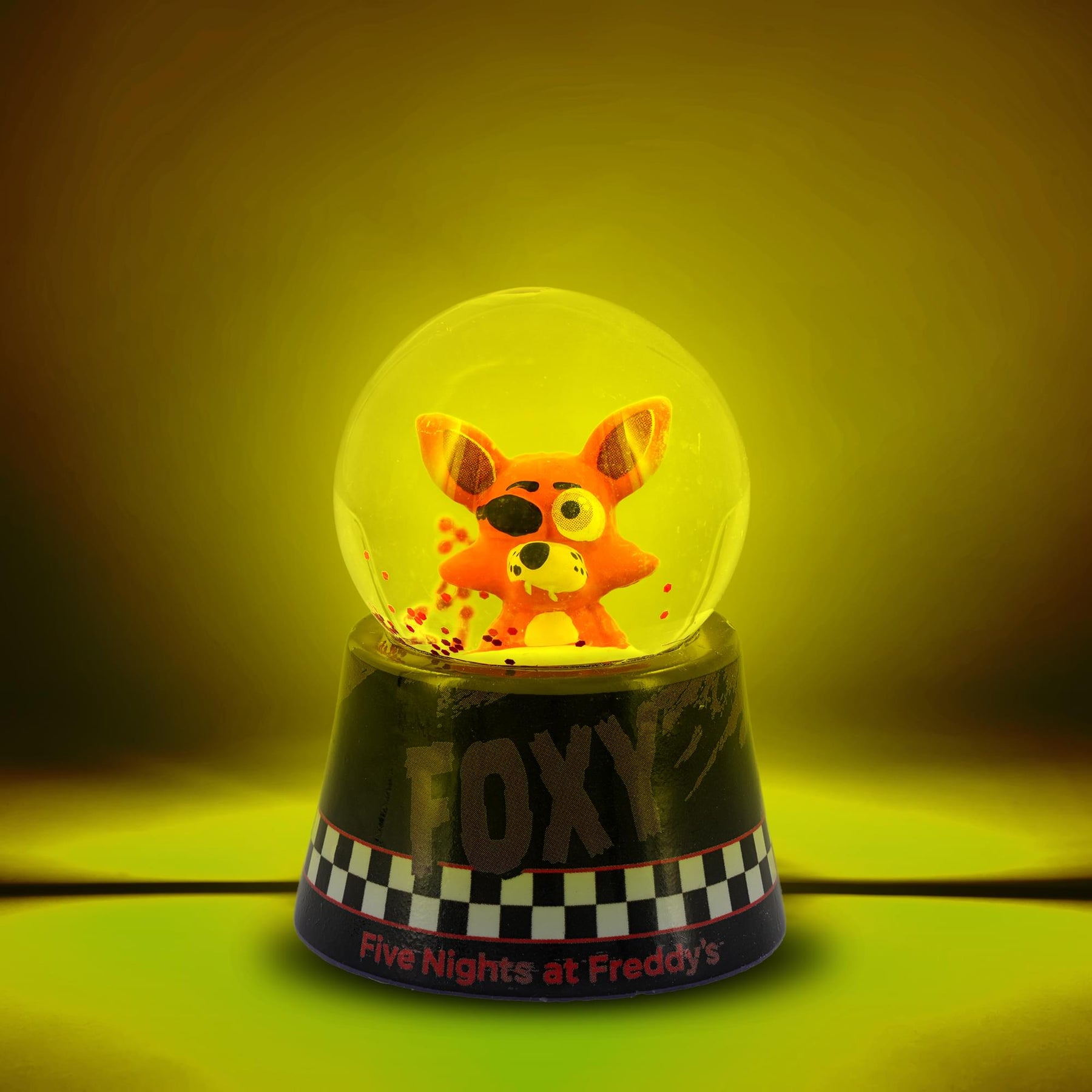 Five Nights At Freddy's Foxy The Pirate Mini Snow Globe | 3 Inches Tall