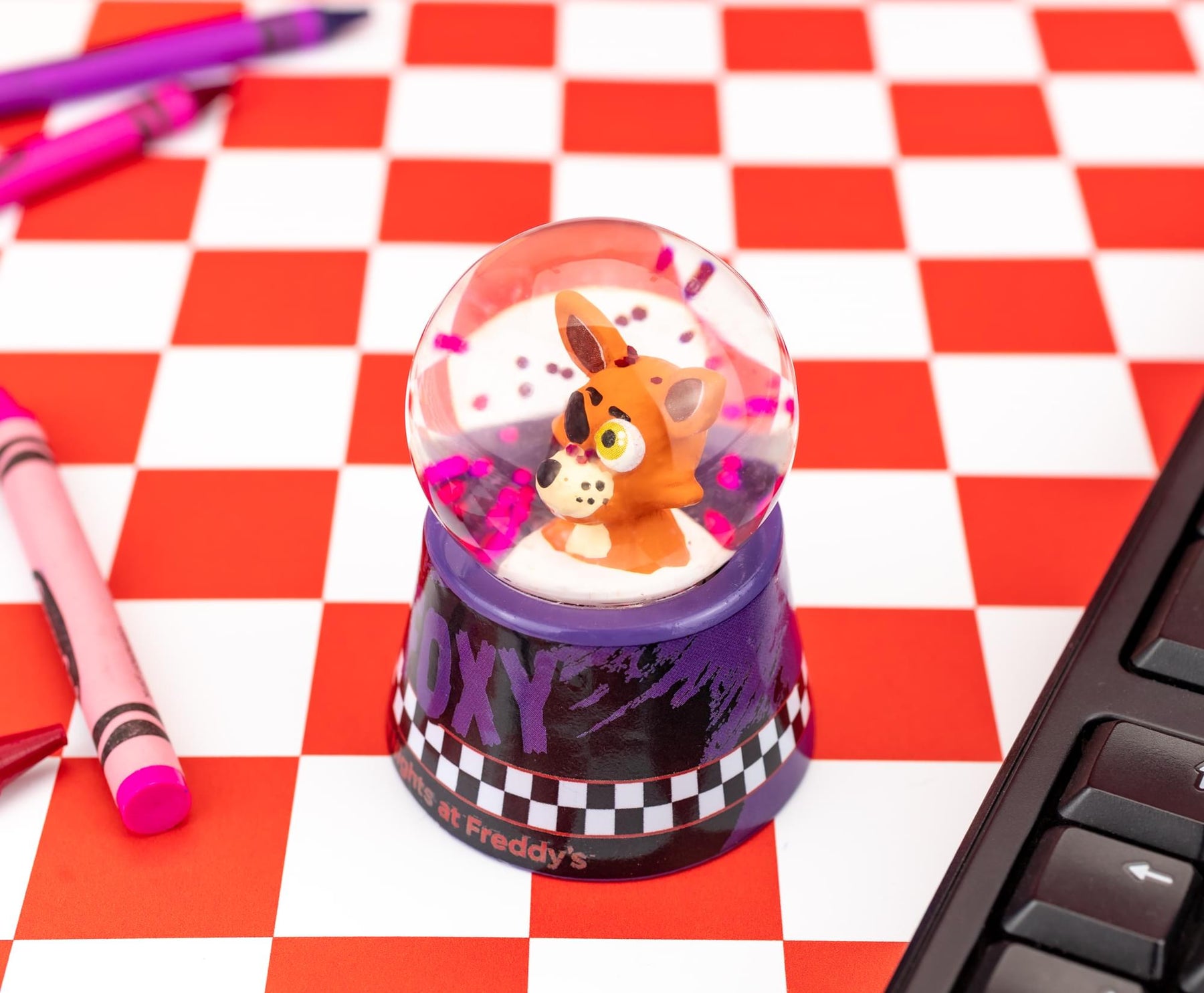 Five Nights At Freddy's Foxy The Pirate Mini Snow Globe | 3 Inches Tall