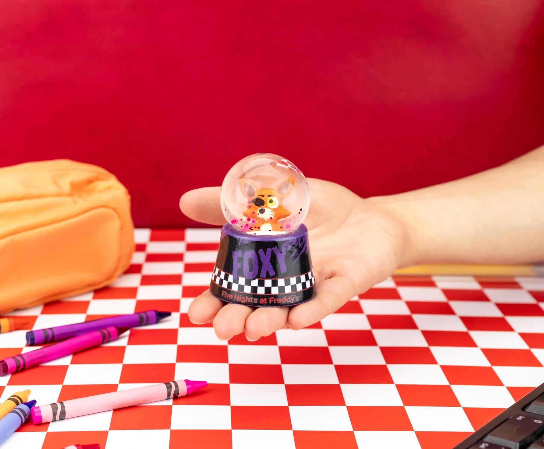 Five Nights At Freddy's Foxy The Pirate Mini Snow Globe | 3 Inches Tall