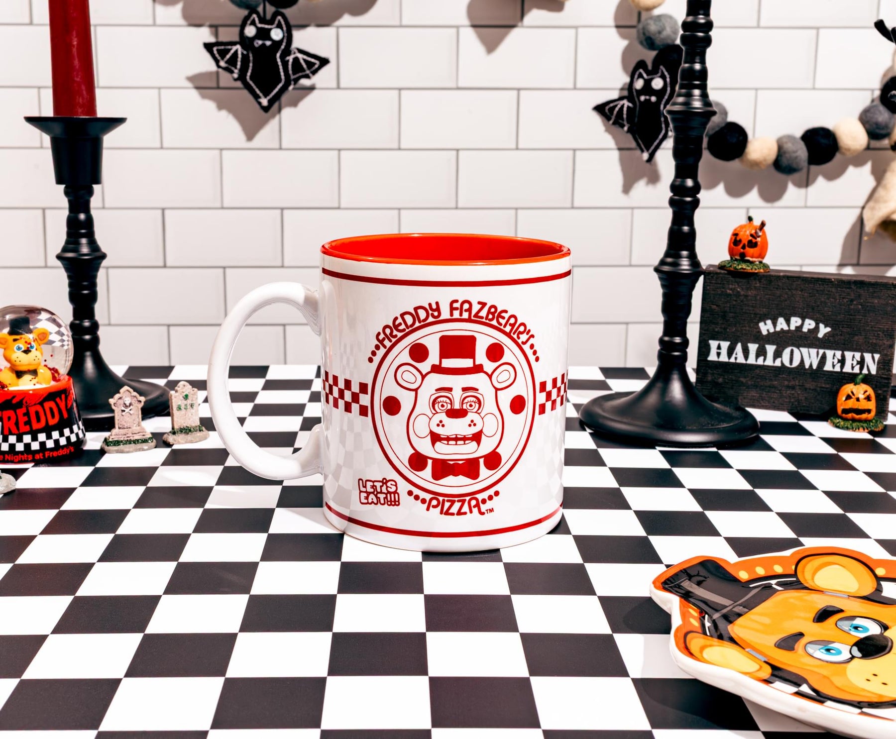 Five Nights At Freddy's Freddy Fazbear's Pizza Box Ceramic Mug | Holds 20 Ounces