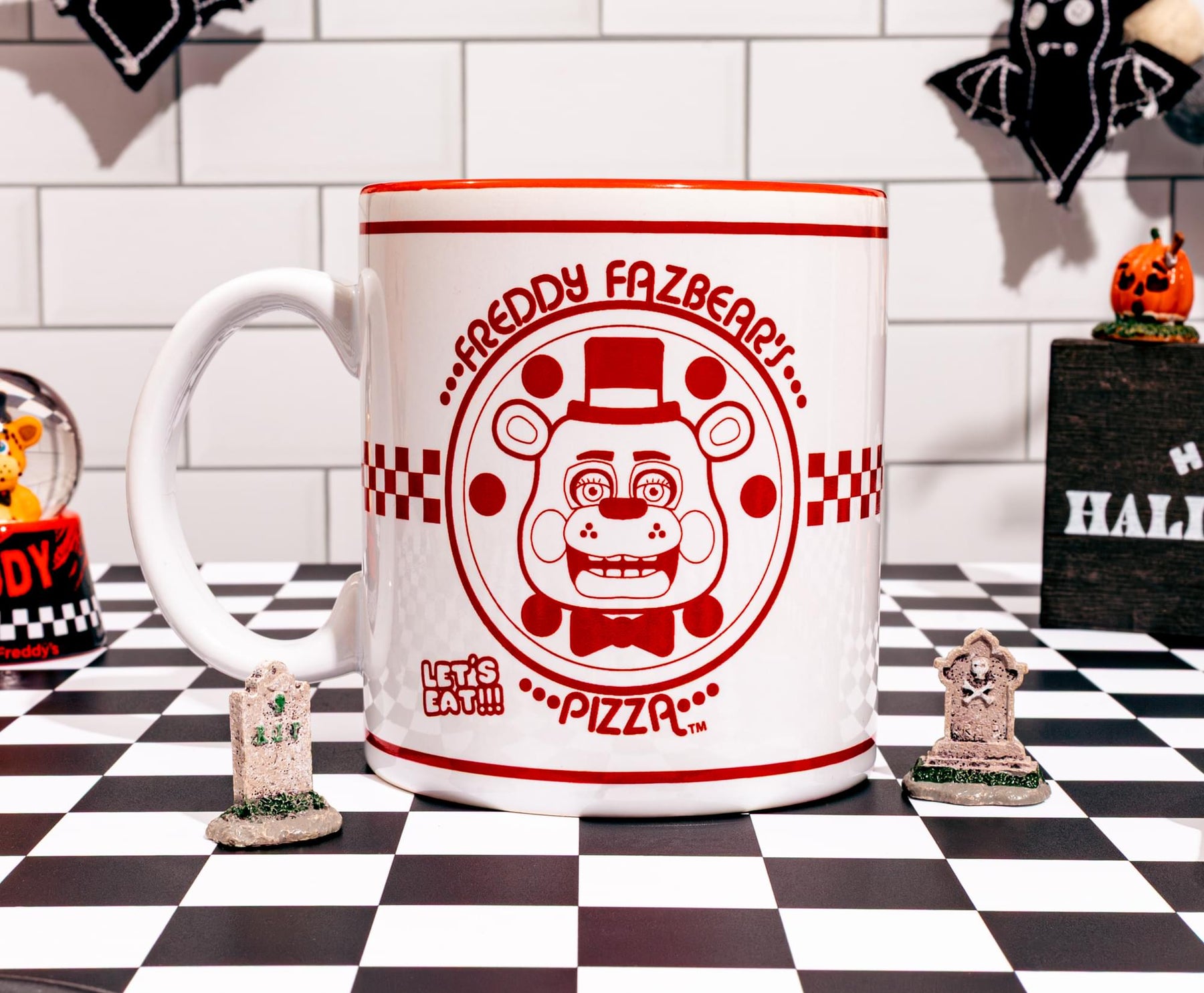 Five Nights At Freddy's Freddy Fazbear's Pizza Box Ceramic Mug | Holds 20 Ounces