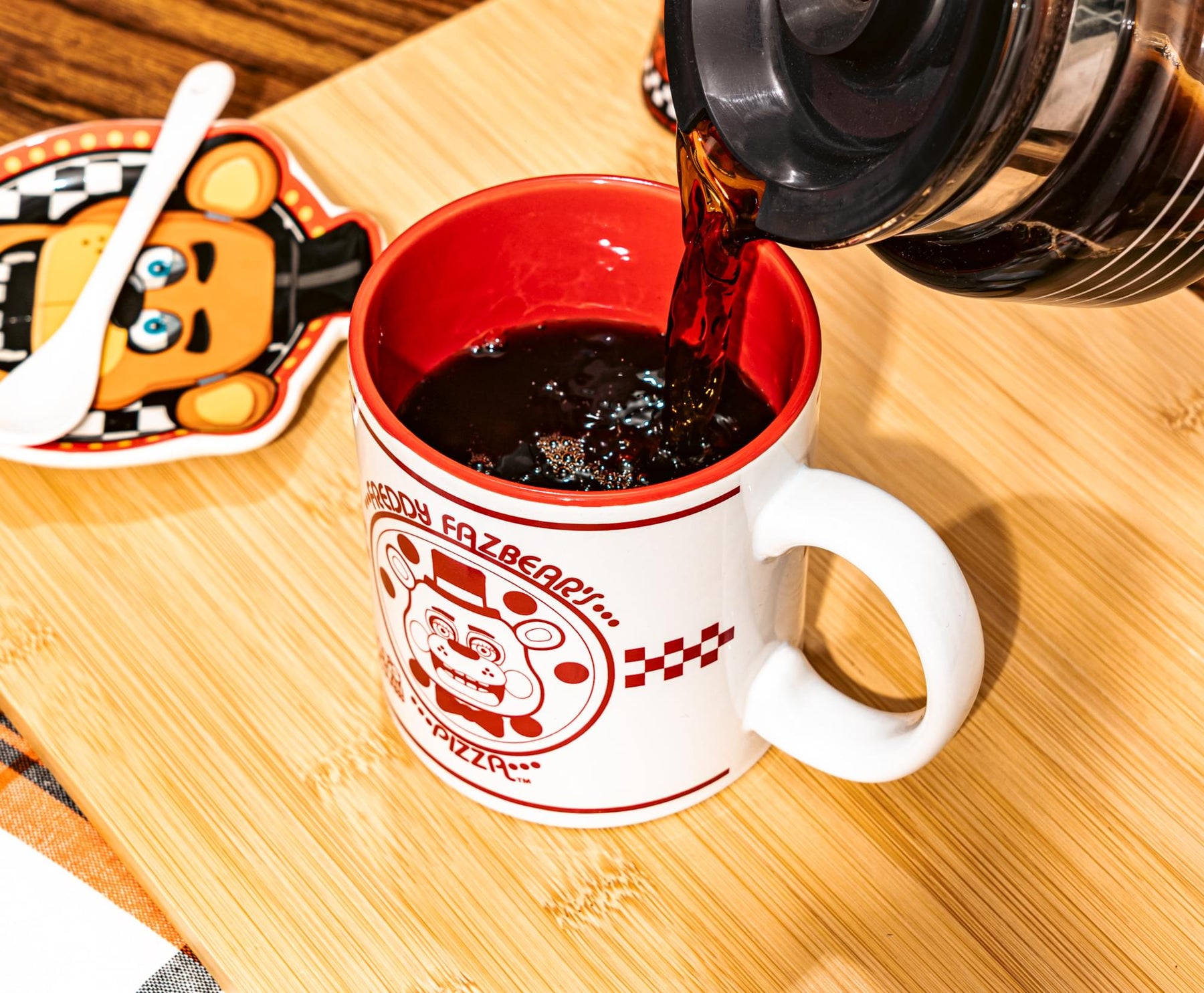 Five Nights At Freddy's Freddy Fazbear's Pizza Box Ceramic Mug | Holds 20 Ounces