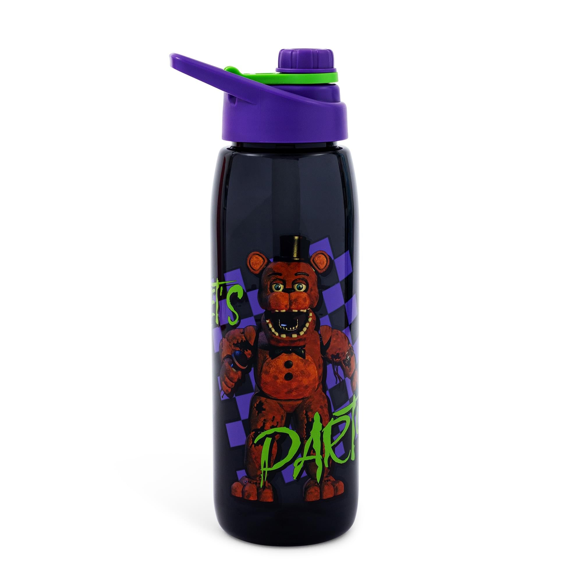 FNAF Freddy Let's Party 28 Ounce Water Bottle | Free Shipping