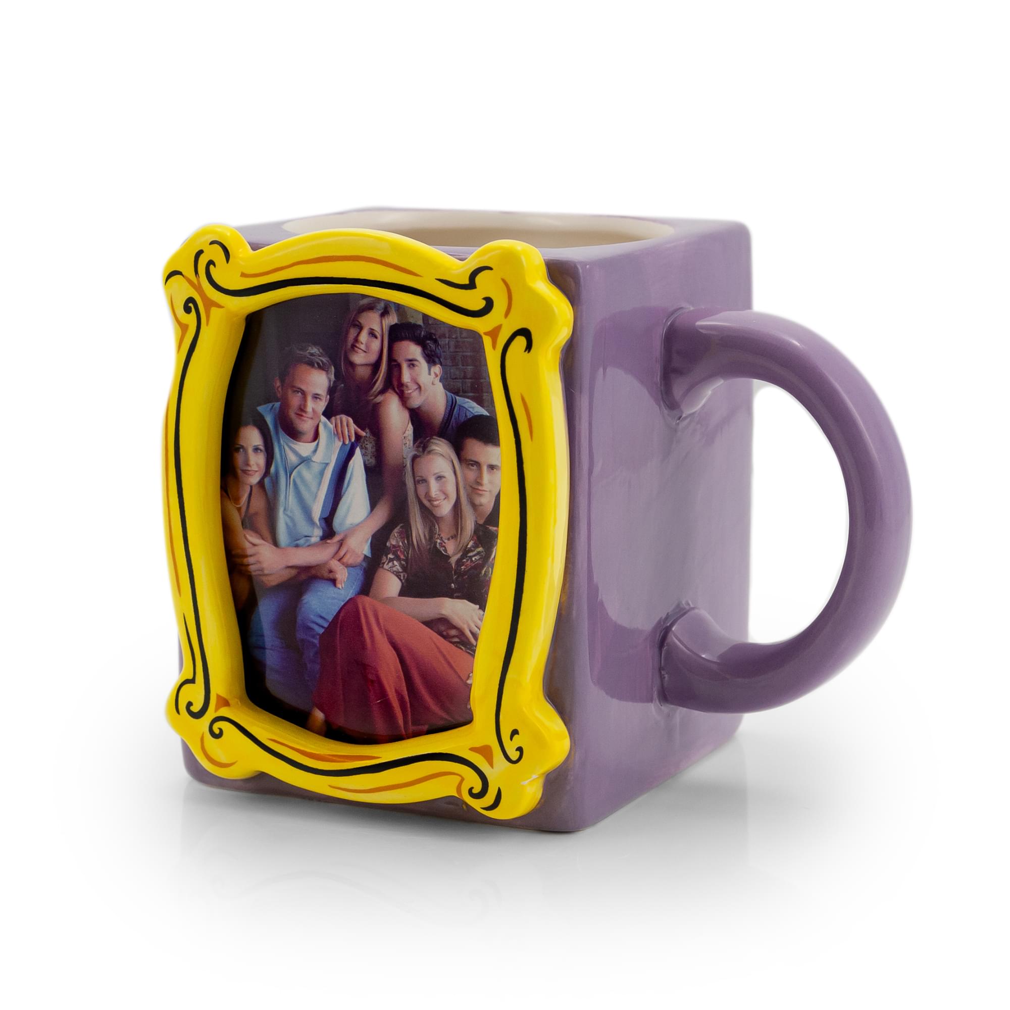 Friends Group In Frame 20oz Sculpted Ceramic Mug | Free Shipping
