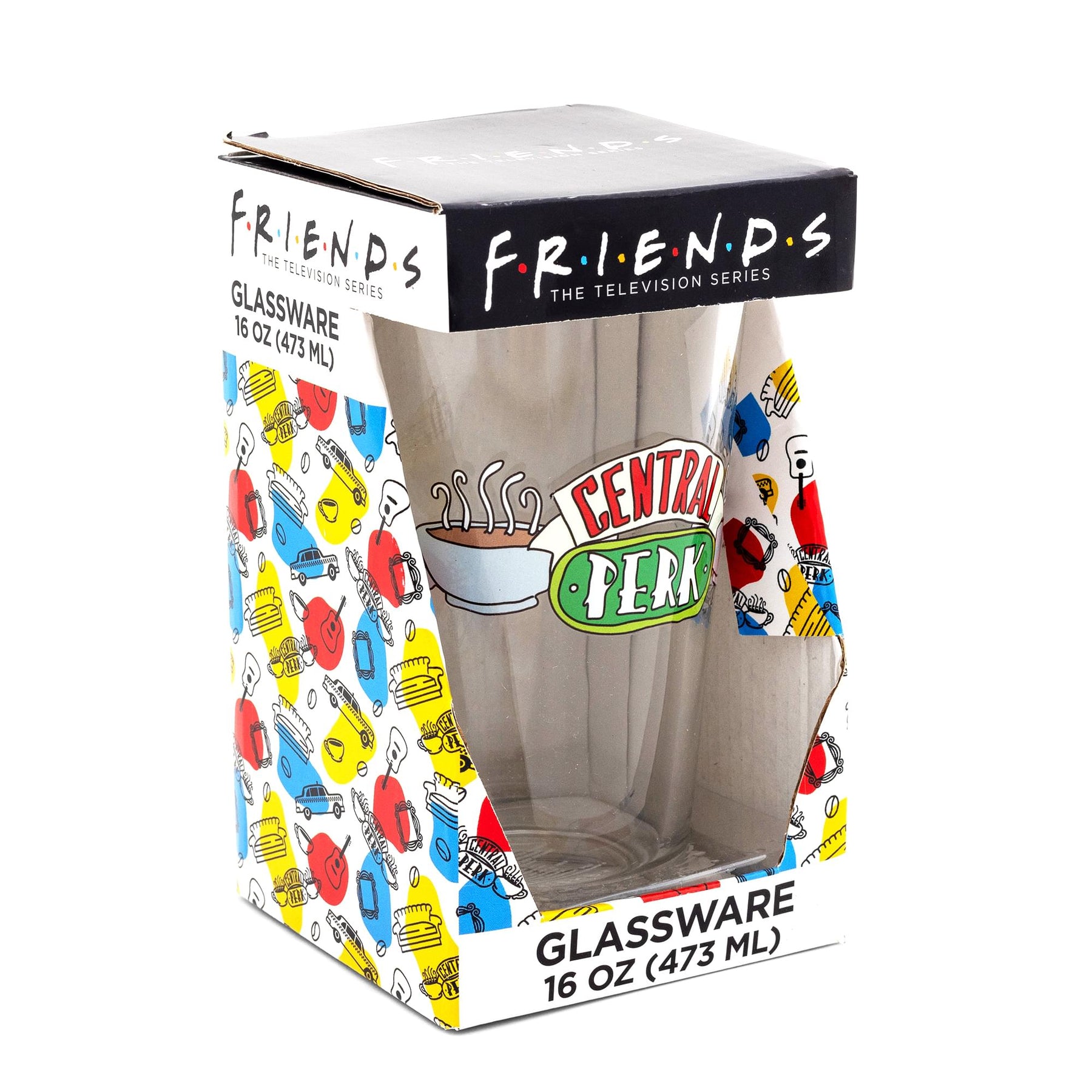 Friends Central Perk Logo Pint Glass | Holds 16 Ounces