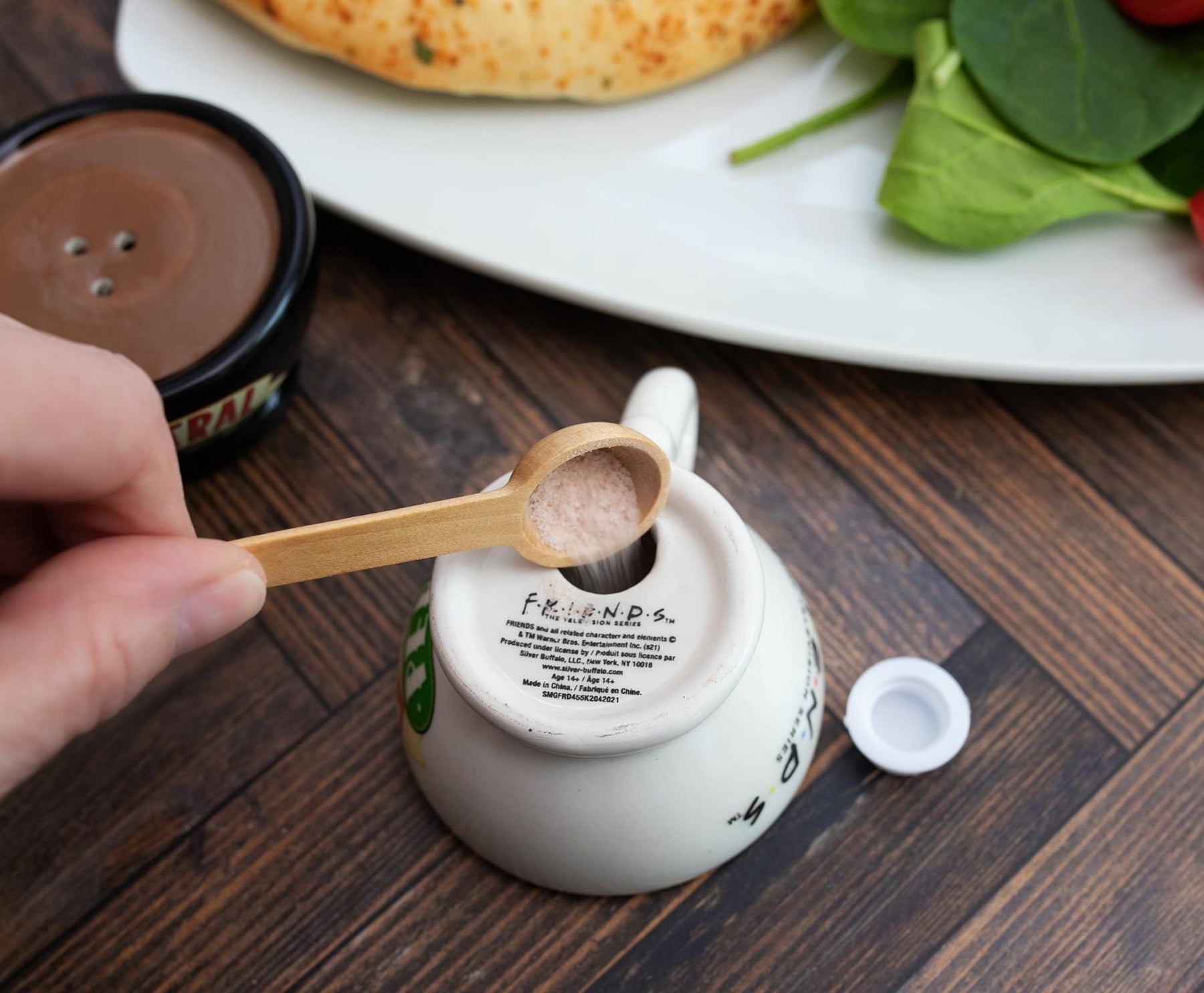 Friends Central Perk Ceramic Salt and Pepper Shakers | Set of 2
