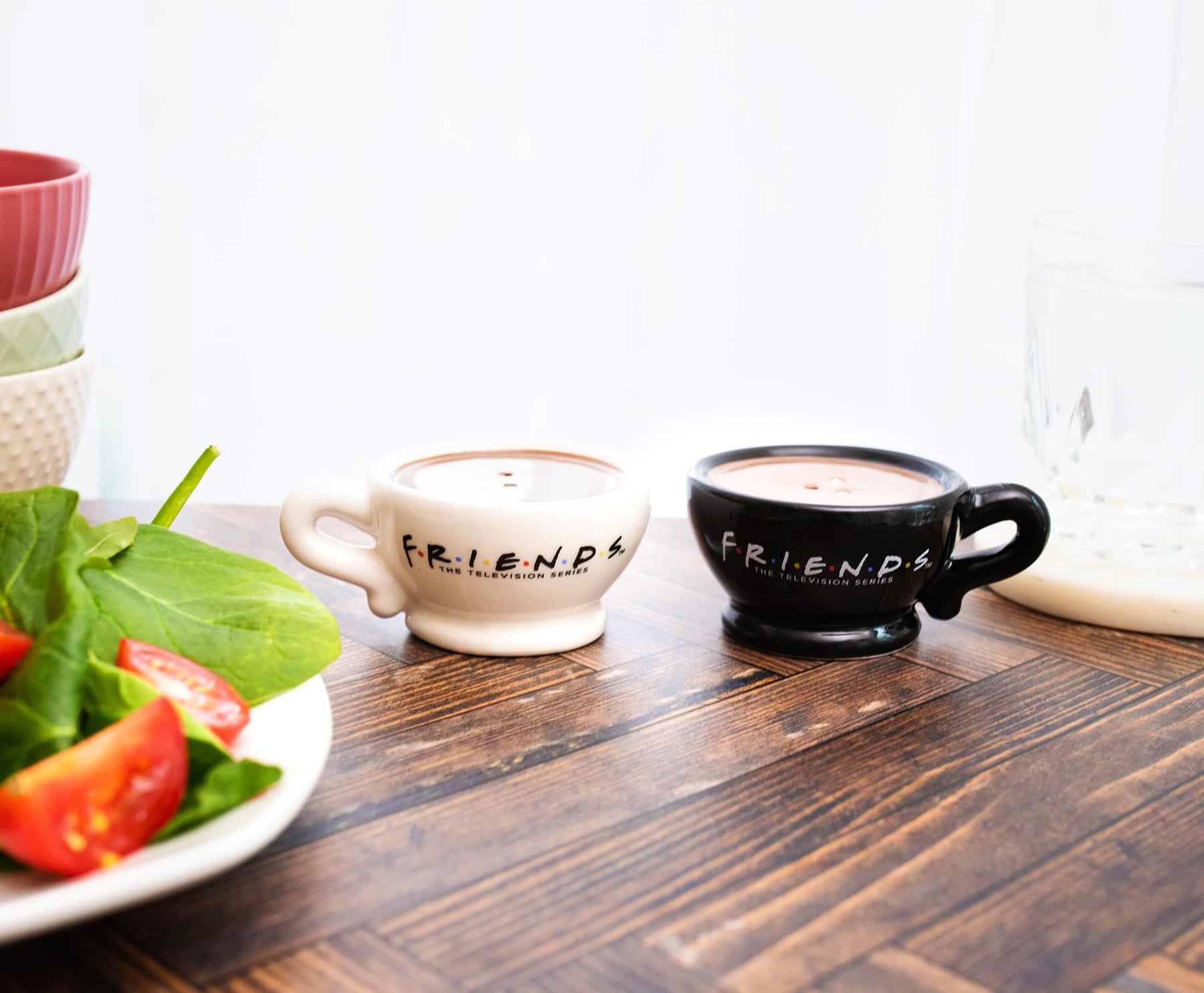 Friends Central Perk Ceramic Salt and Pepper Shakers | Set of 2