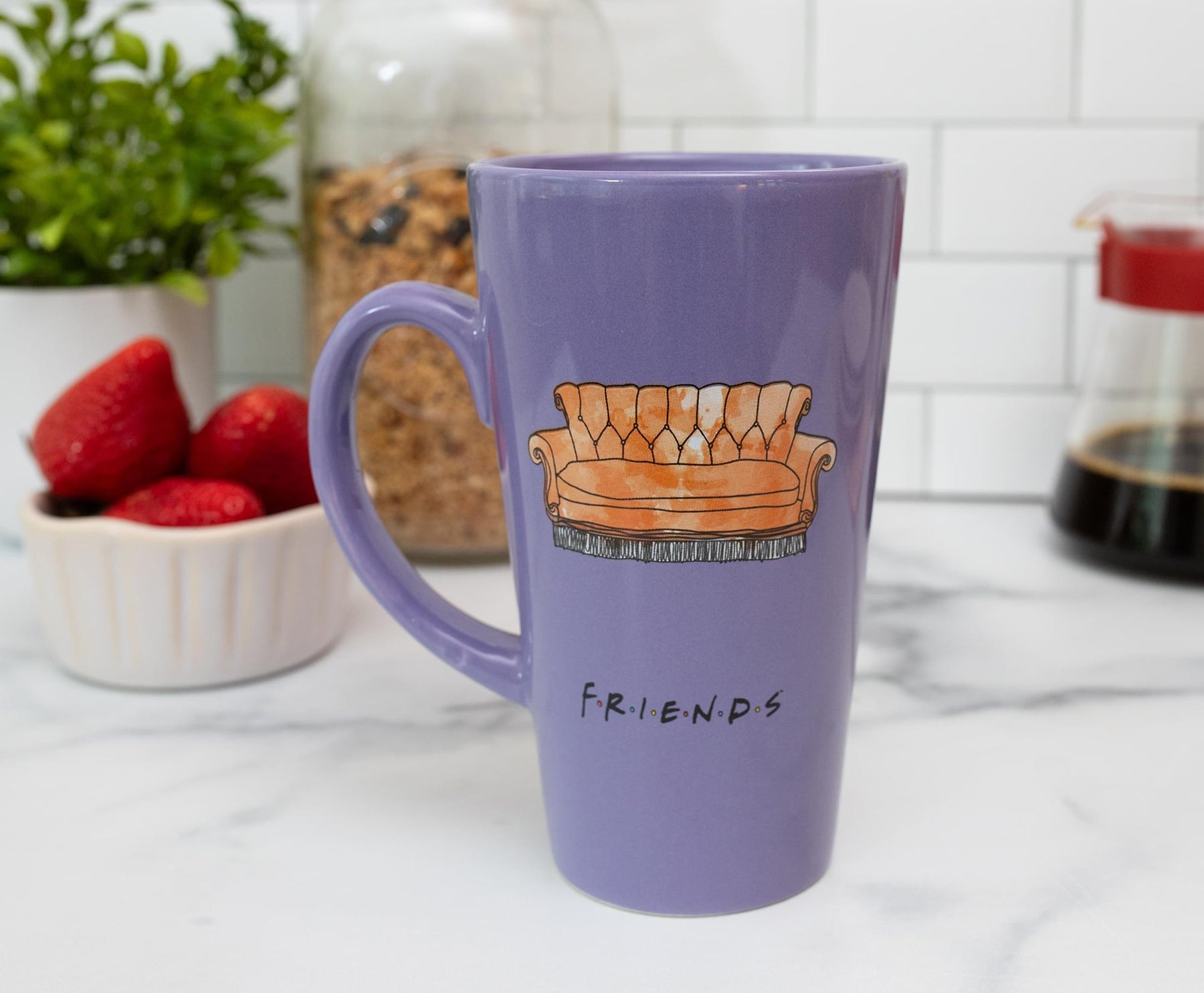 Friends "Pivot" Ceramic Latte Mug | Holds 16 Ounces