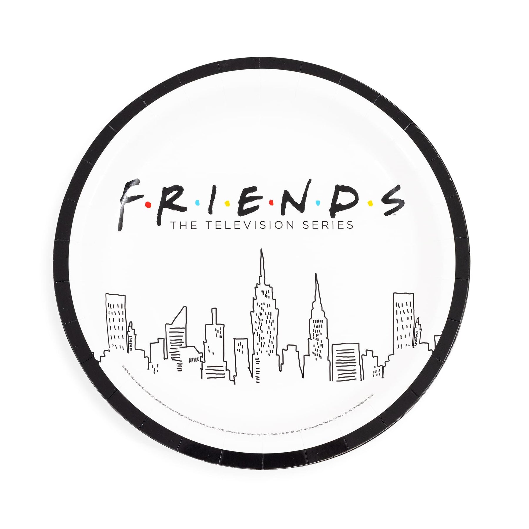 Friends New York City Skyline 60-Piece Party Tableware Set