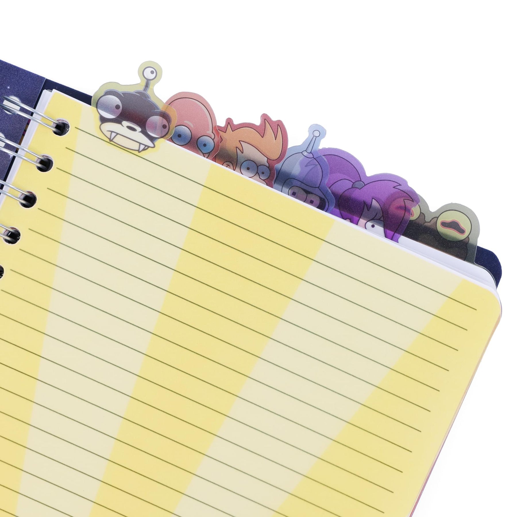 Futurama 6-Tab Spiral Notebook | 5 x 8 Inches