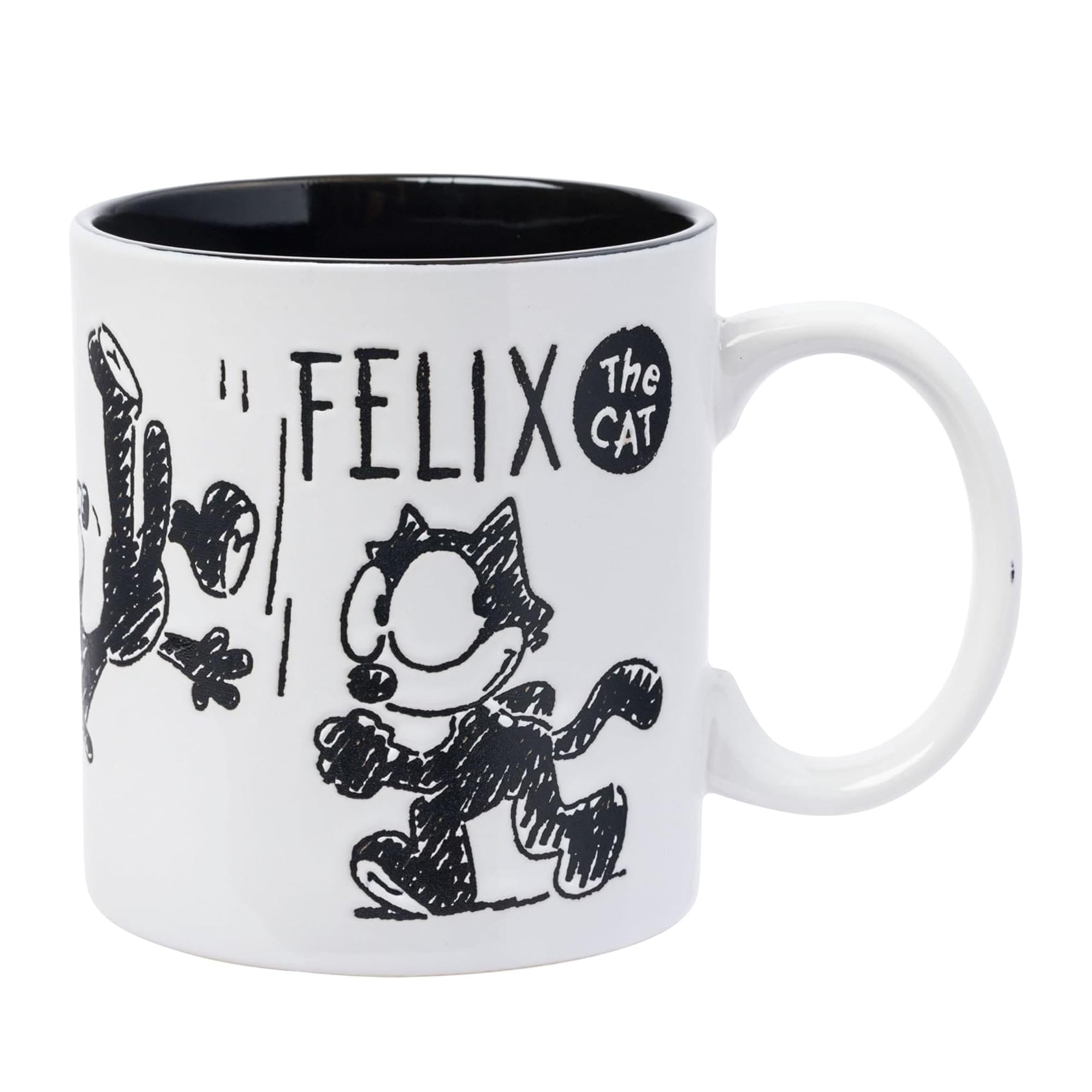 Felix the Cat Hand Drawn 20oz Wax-Resist Mug | Free Shipping