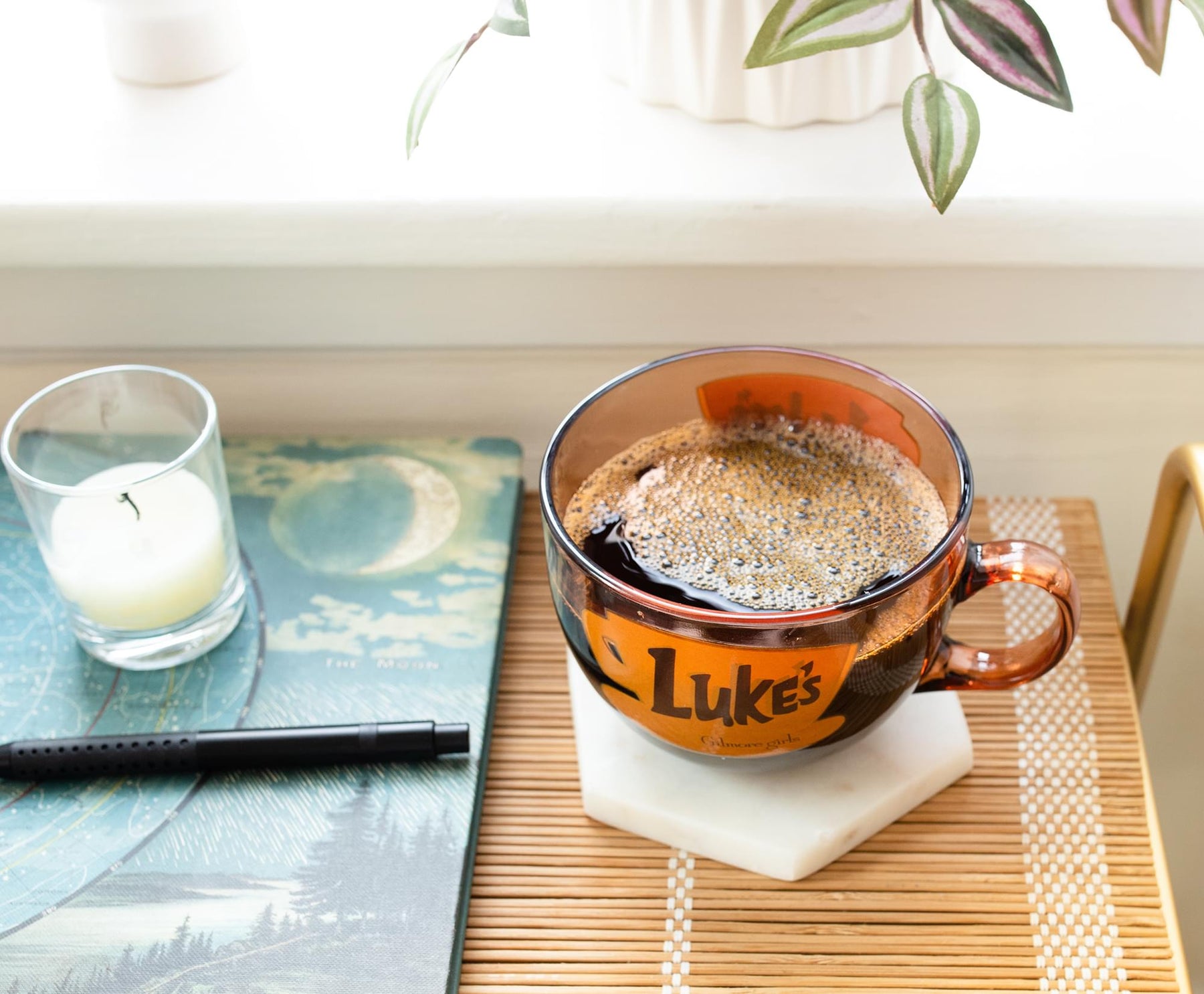 Gilmore Girls Luke's Diner Glass Mug | Holds 16 Ounces