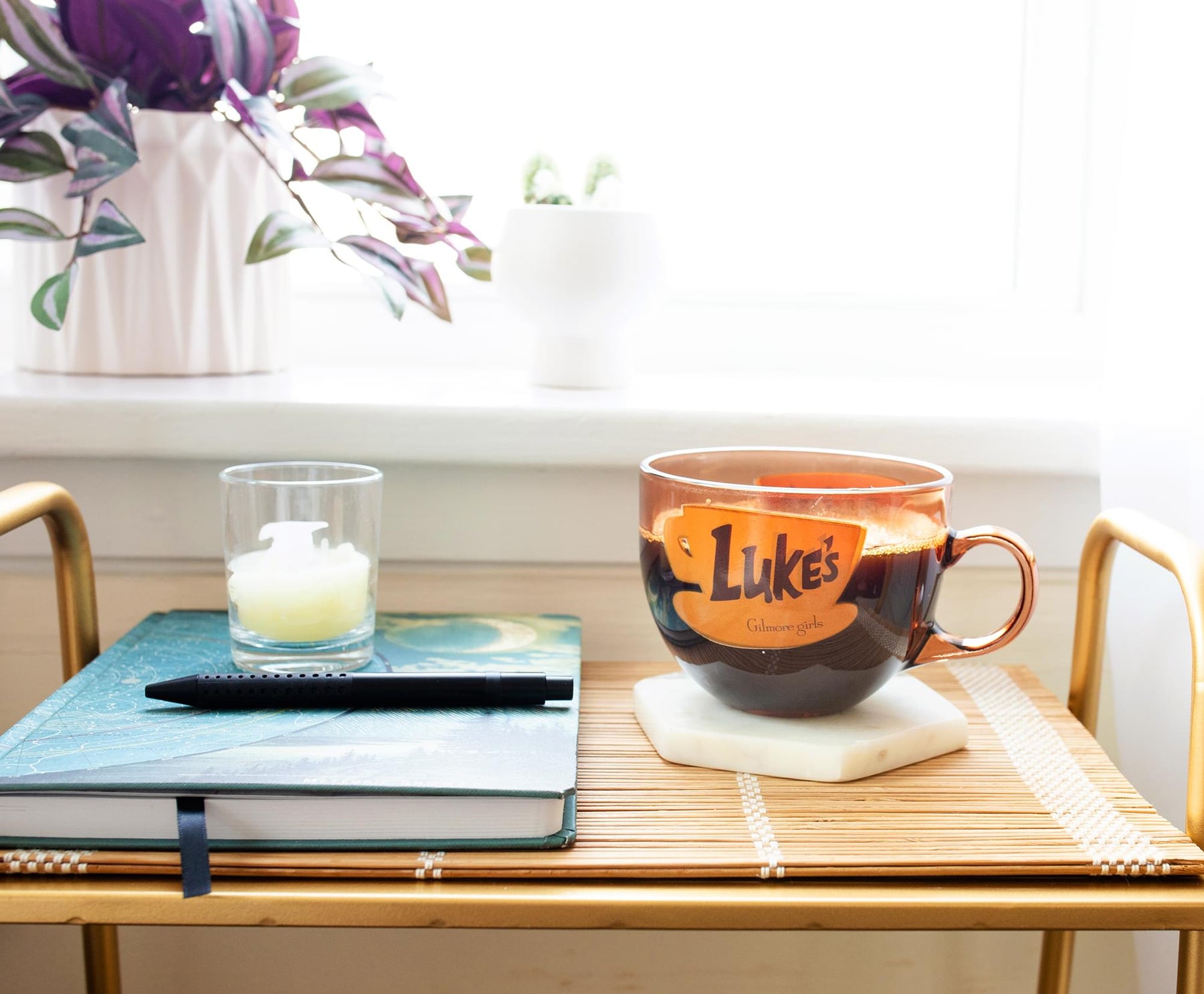 Gilmore Girls Luke's Diner Glass Mug | Holds 16 Ounces