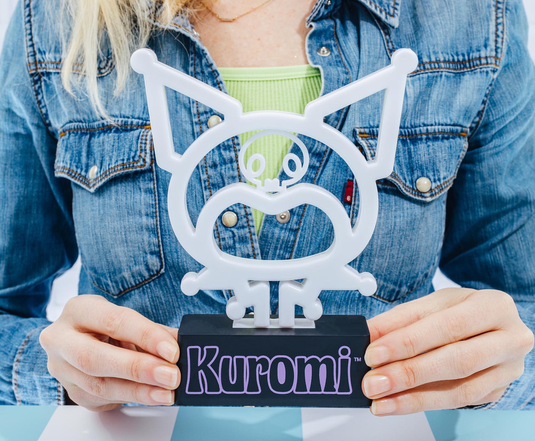 Sanrio Kuromi Silhouette 7-Inch LED Neon Mood Light