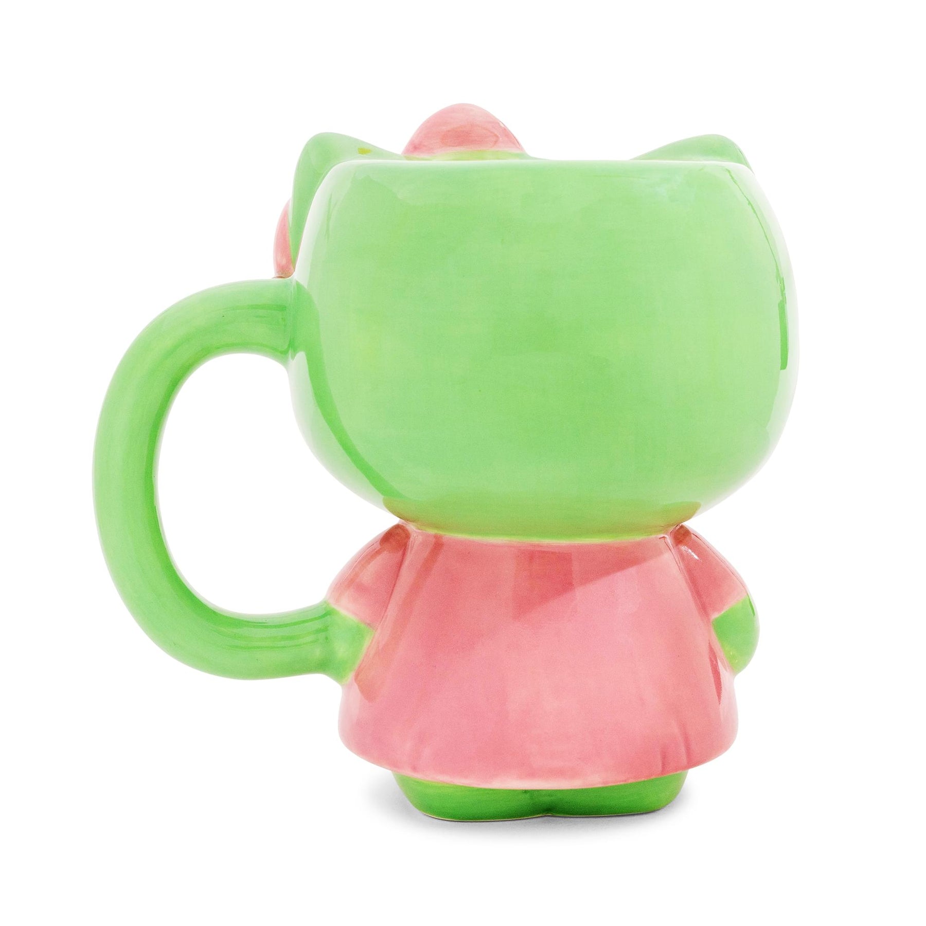 Sanrio Hello Kitty Frankenstein Pink Dress 20-Ounce Ceramic 3D Sculpted Mug