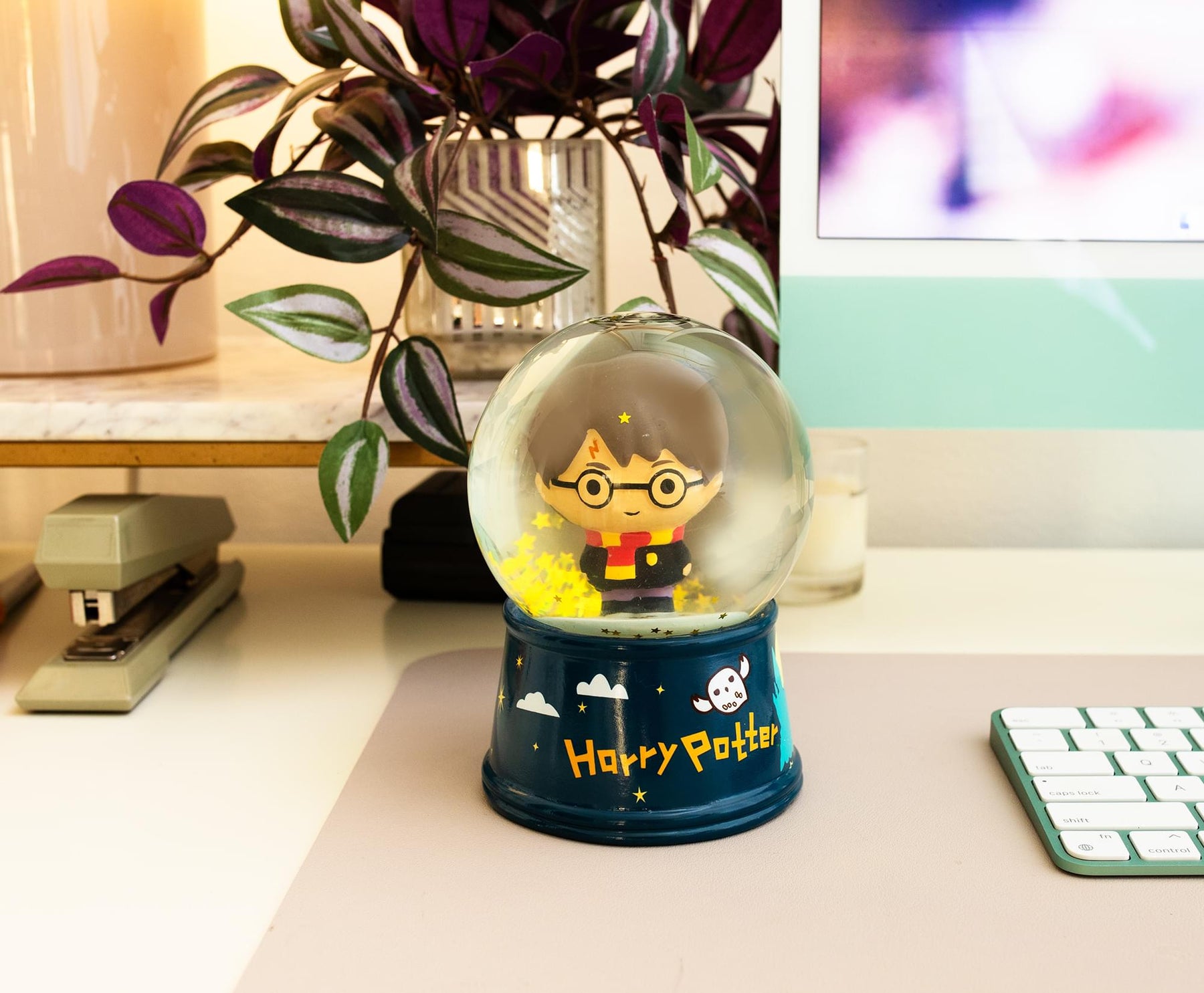 Harry Potter Chibi Characters 6-Inch Light-Up Snow Globe