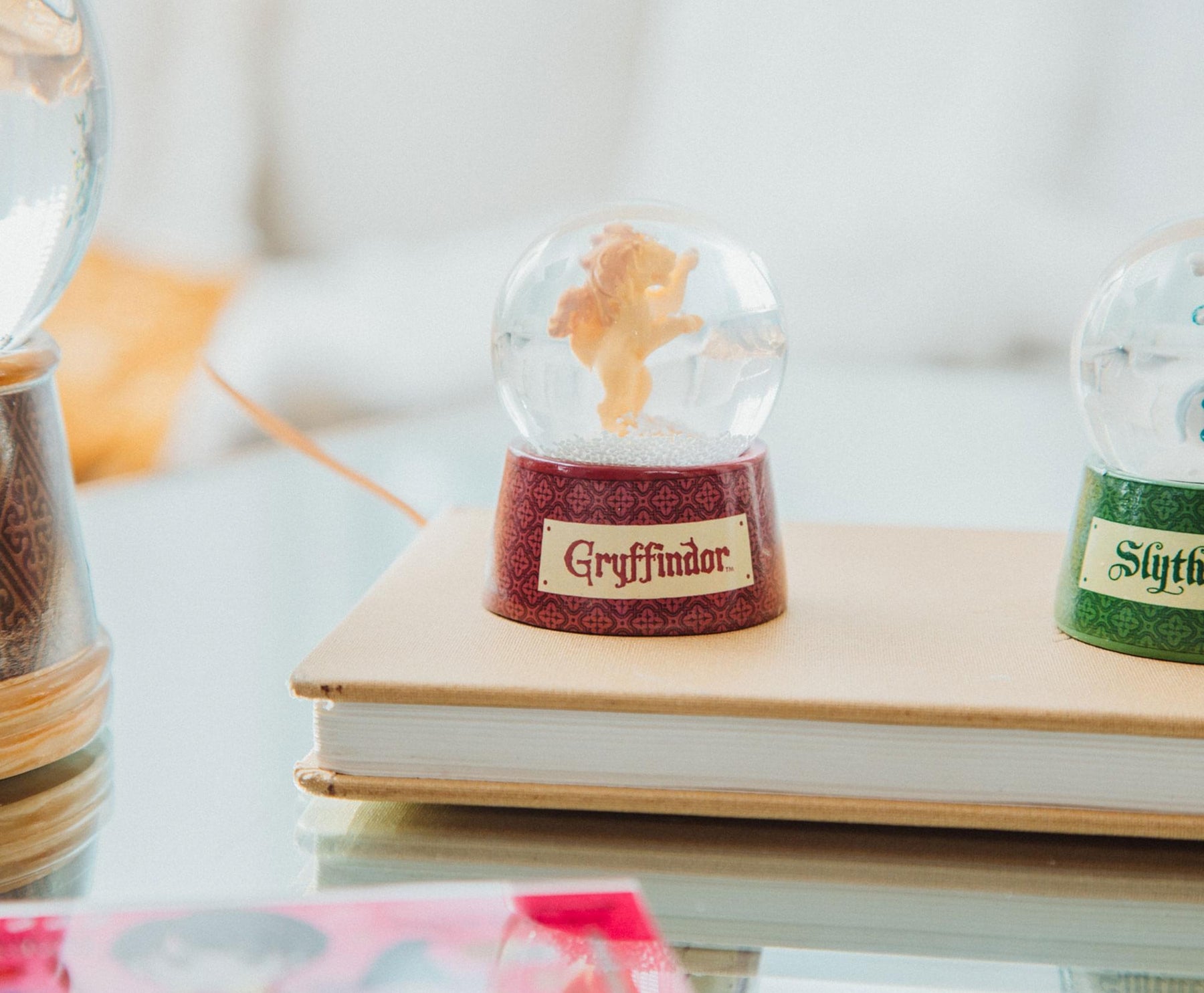 Harry Potter House Gryffindor Collectible Snow Globe | 3 Inches Tall