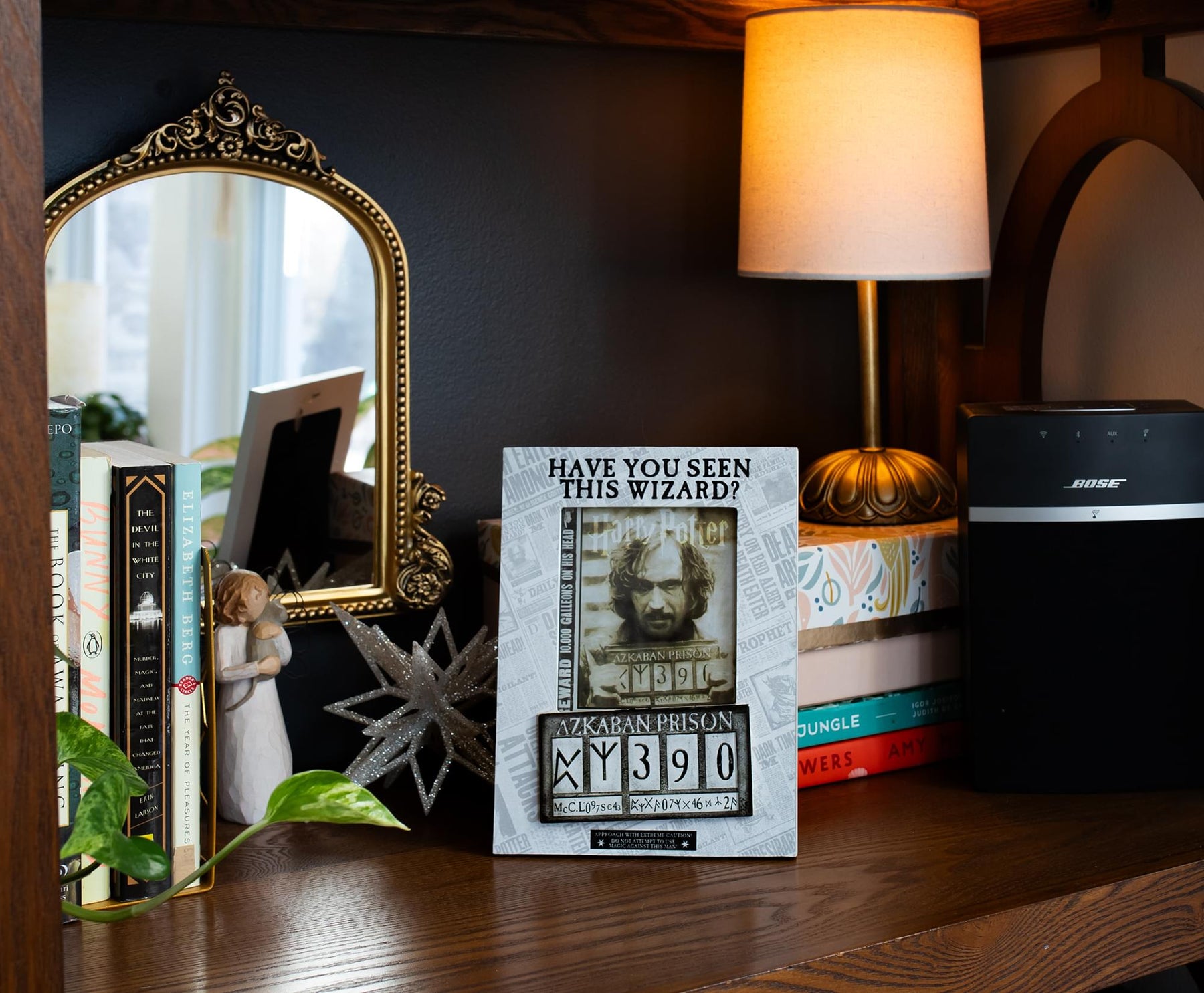 Harry Potter "Have You Seen This Wizard" Photo Frame | Holds 4 x 6 Inch Pictures