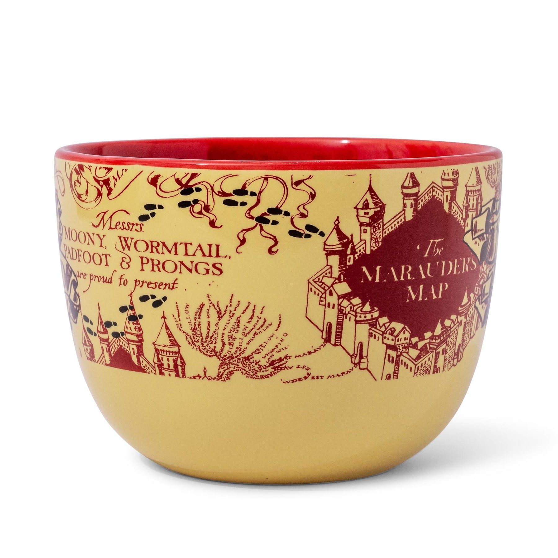 Harry Potter Marauder's Map Ceramic Soup Mug | Holds 24 Ounces