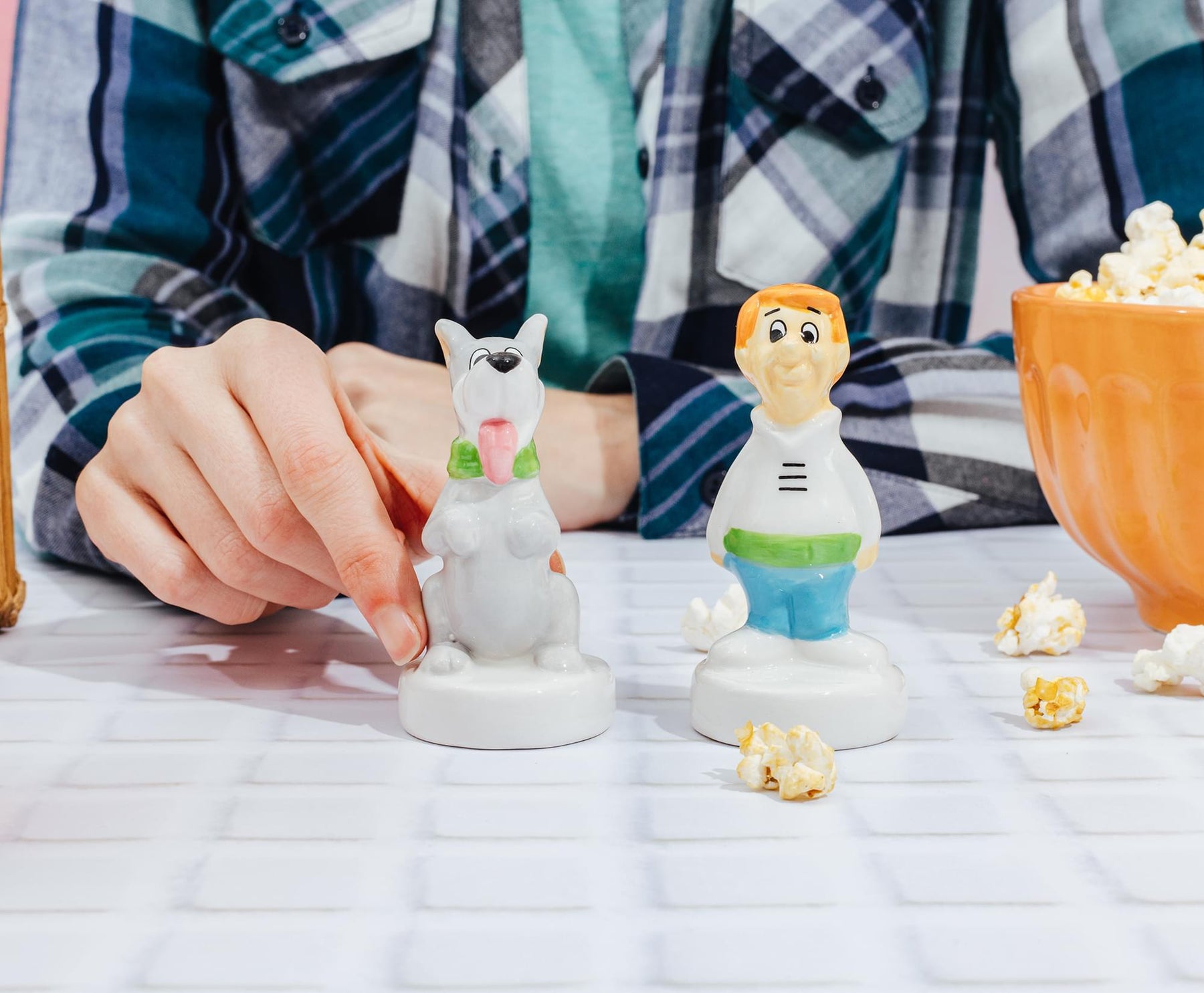 The Jetsons George and Astro Ceramic Salt and Pepper Shaker Set